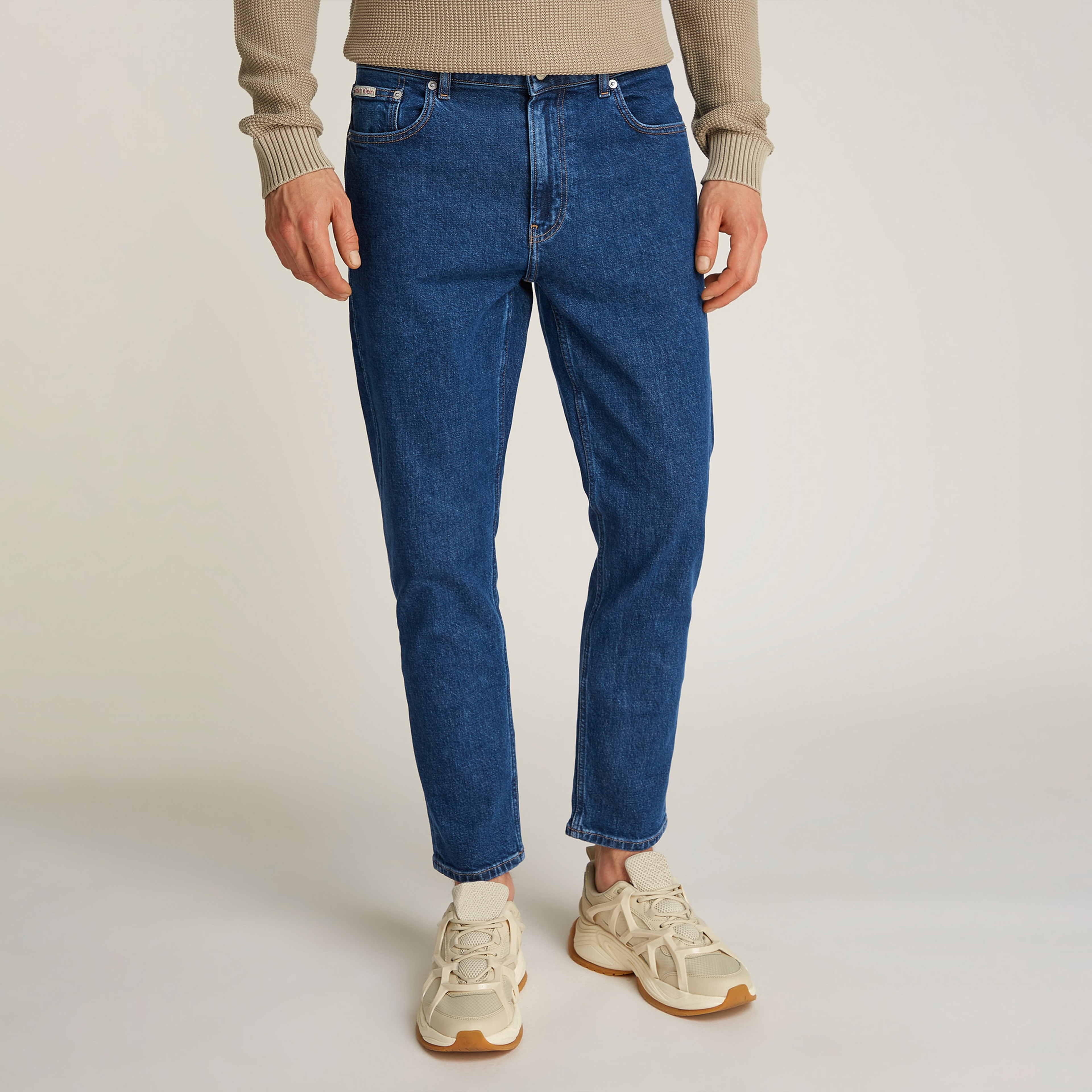 Calvin Klein Dad Erkek Lacivert Jean