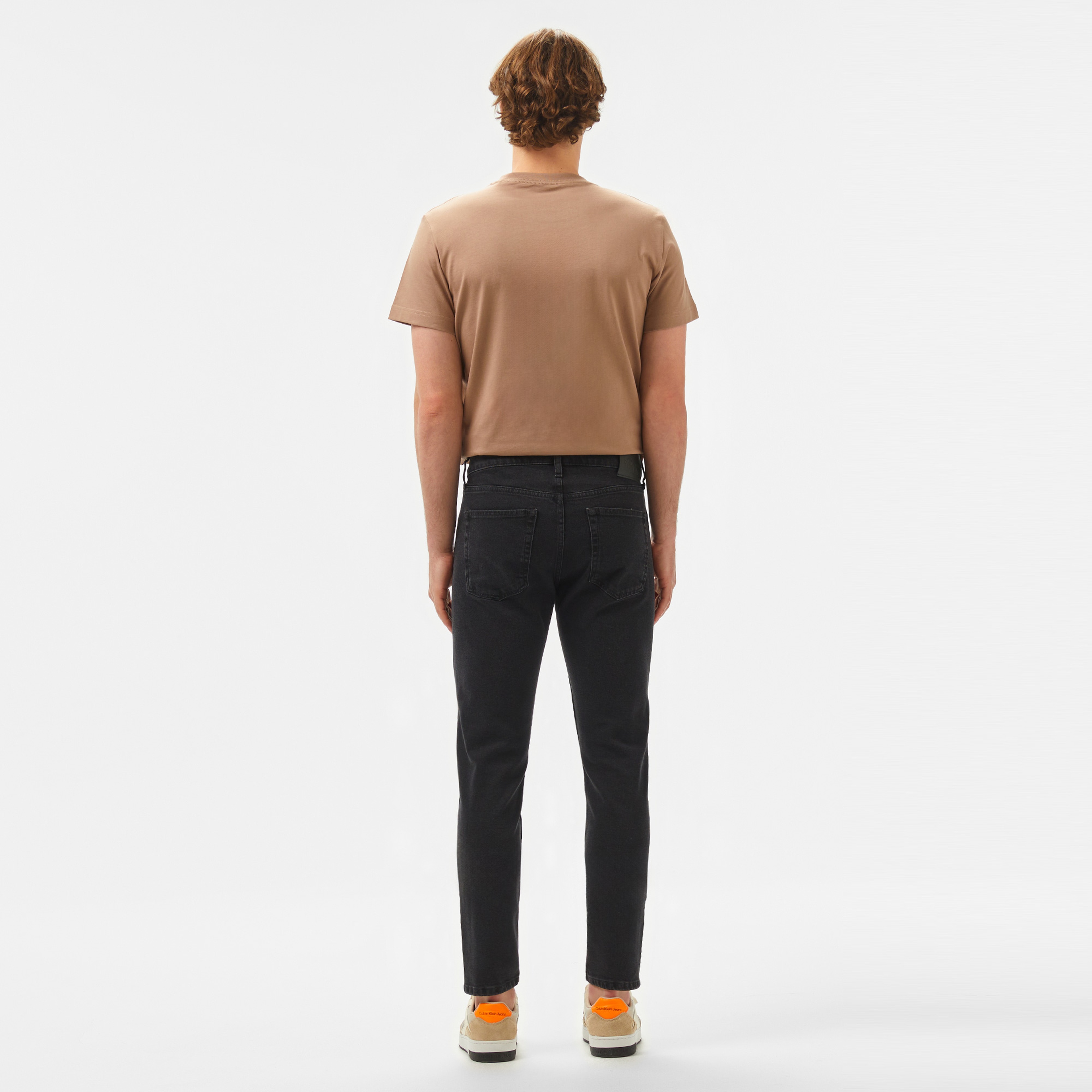 Calvin Klein Slim Taper Erkek Siyah Jean