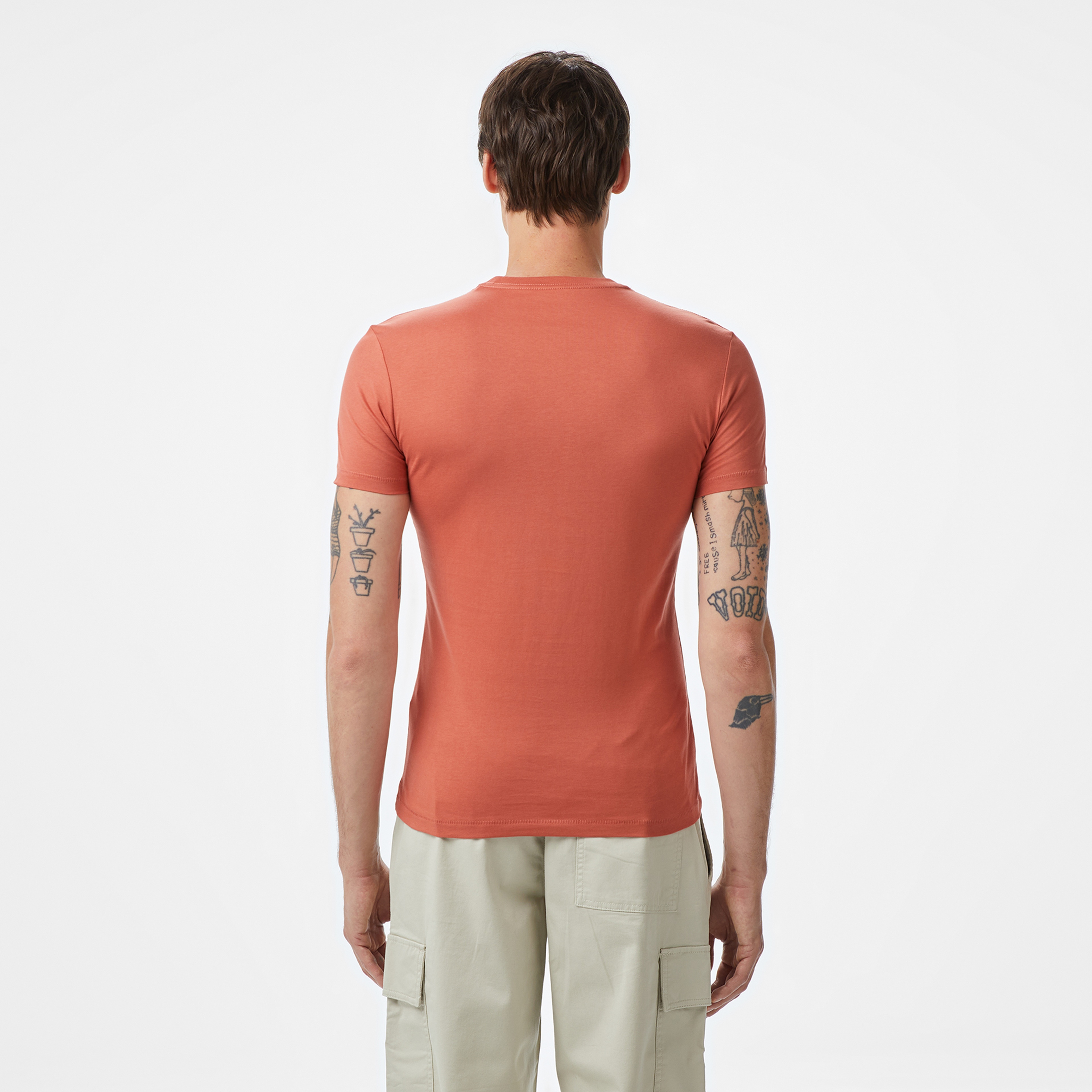 Calvin Klein Seasonal Monologo Tee Erkek Mavi T-Shirt