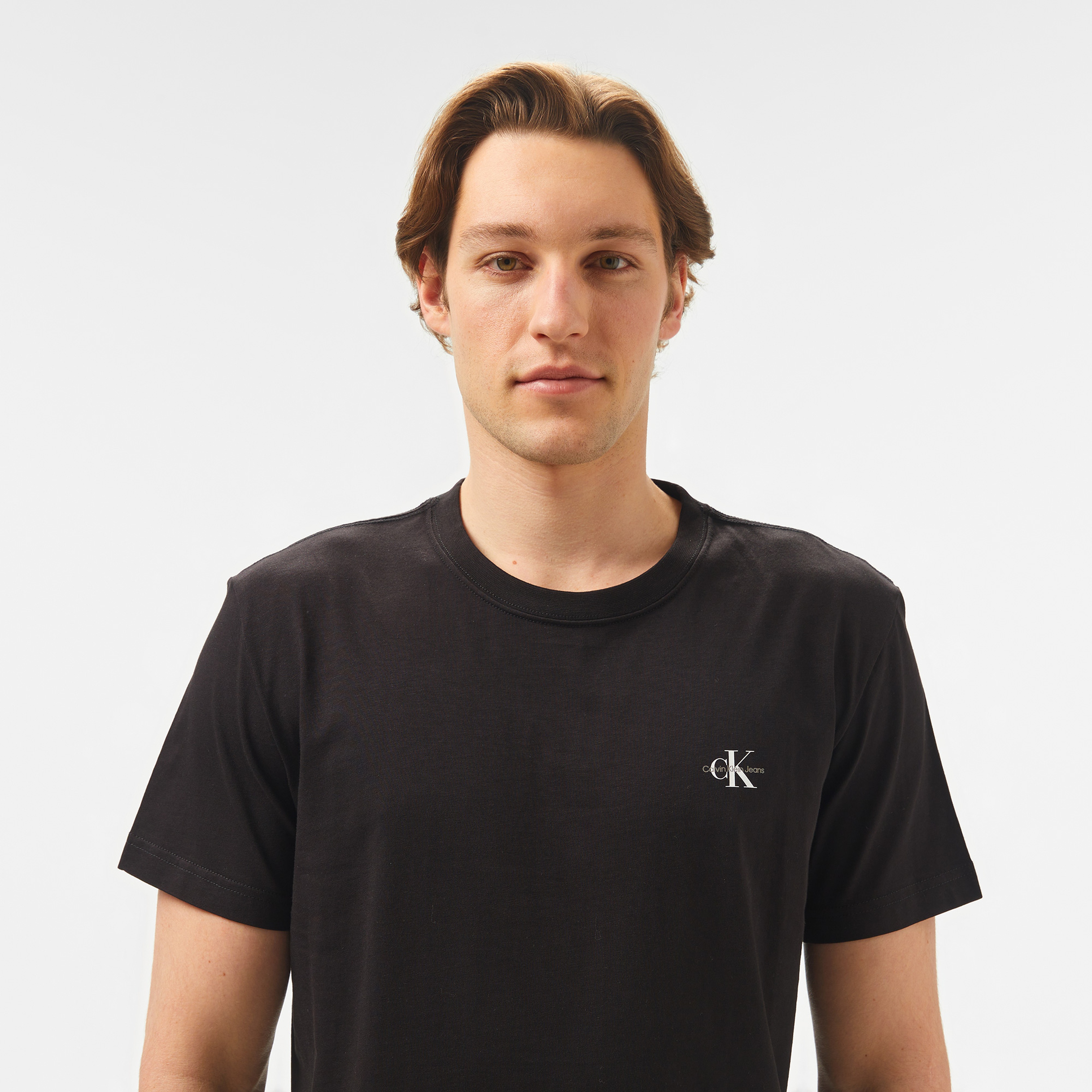 Calvin Klein 2'li Monologo Erkek Beyaz T-Shirt