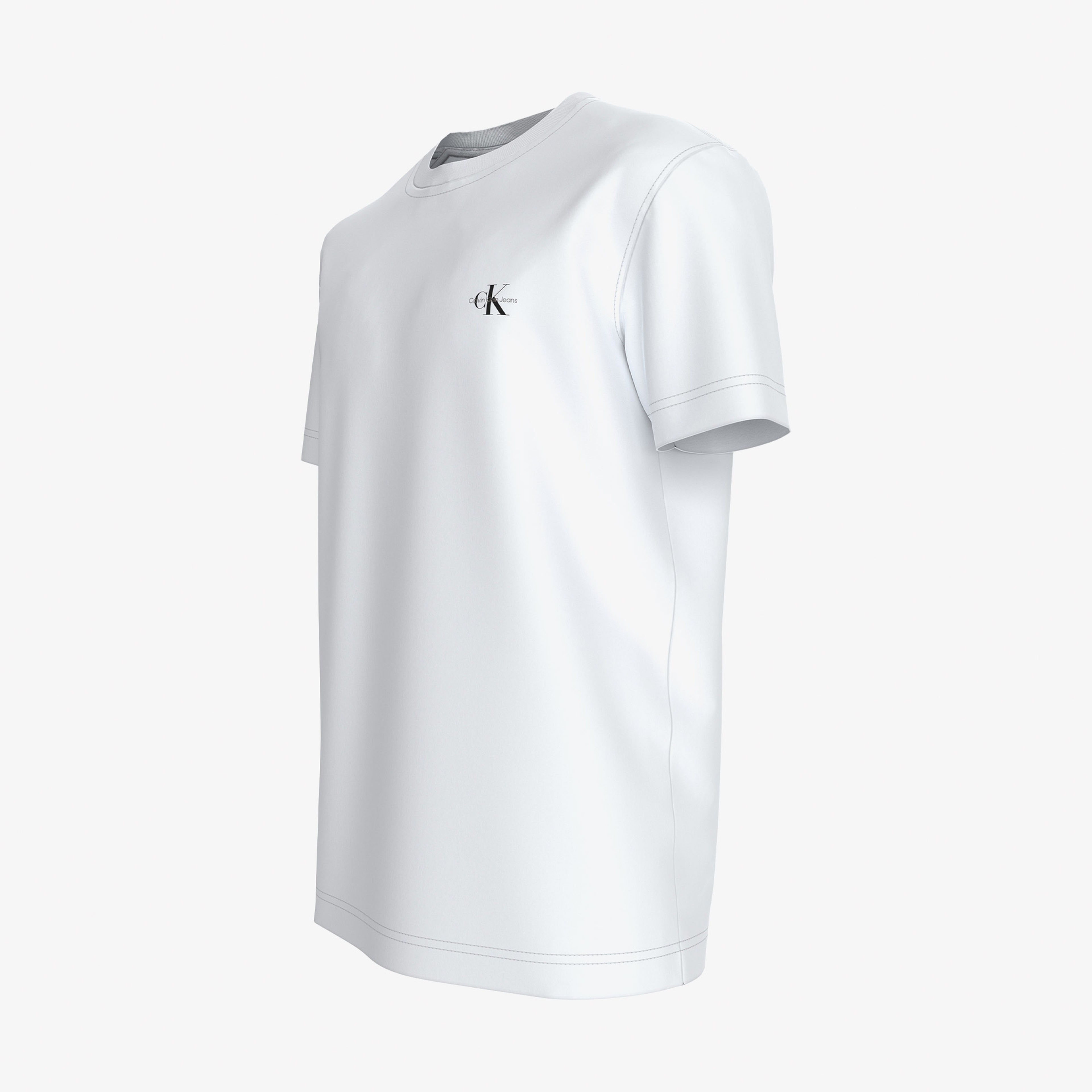 Calvin Klein 2'li Monologo Erkek Beyaz T-Shirt