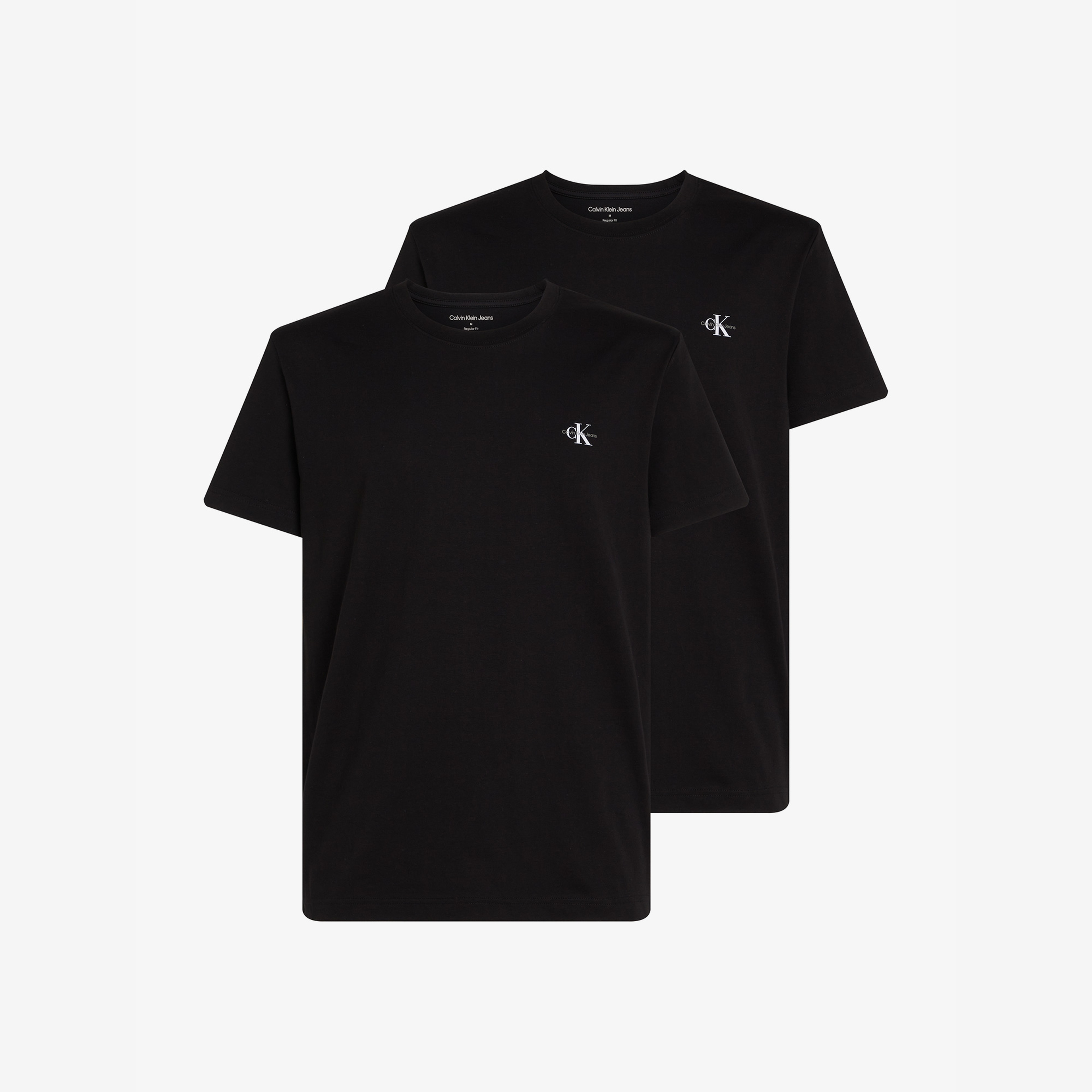 Calvin Klein 2'li Monologo Erkek Siyah T-Shirt