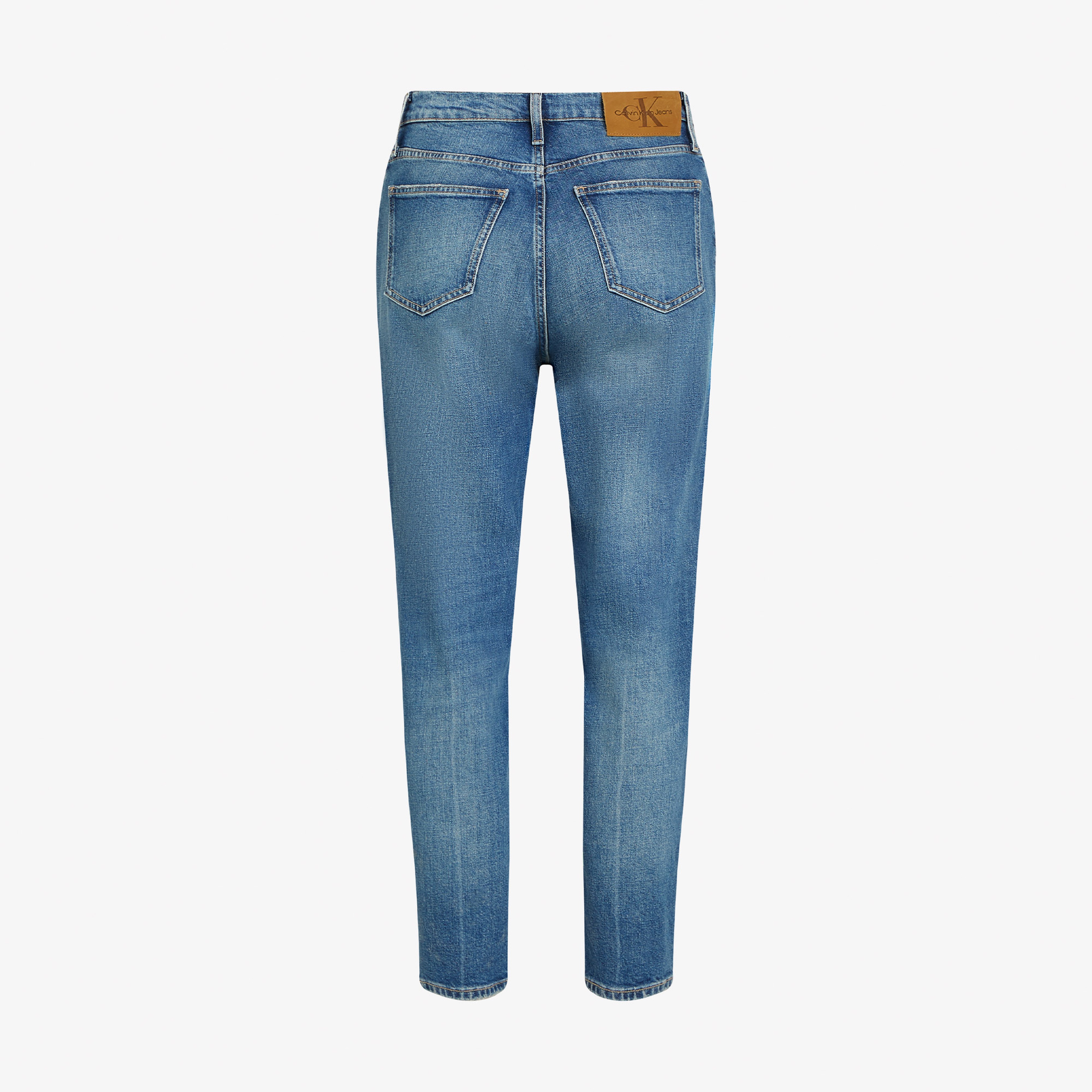 Calvin Klein Mom Kadın Lacivert Jean