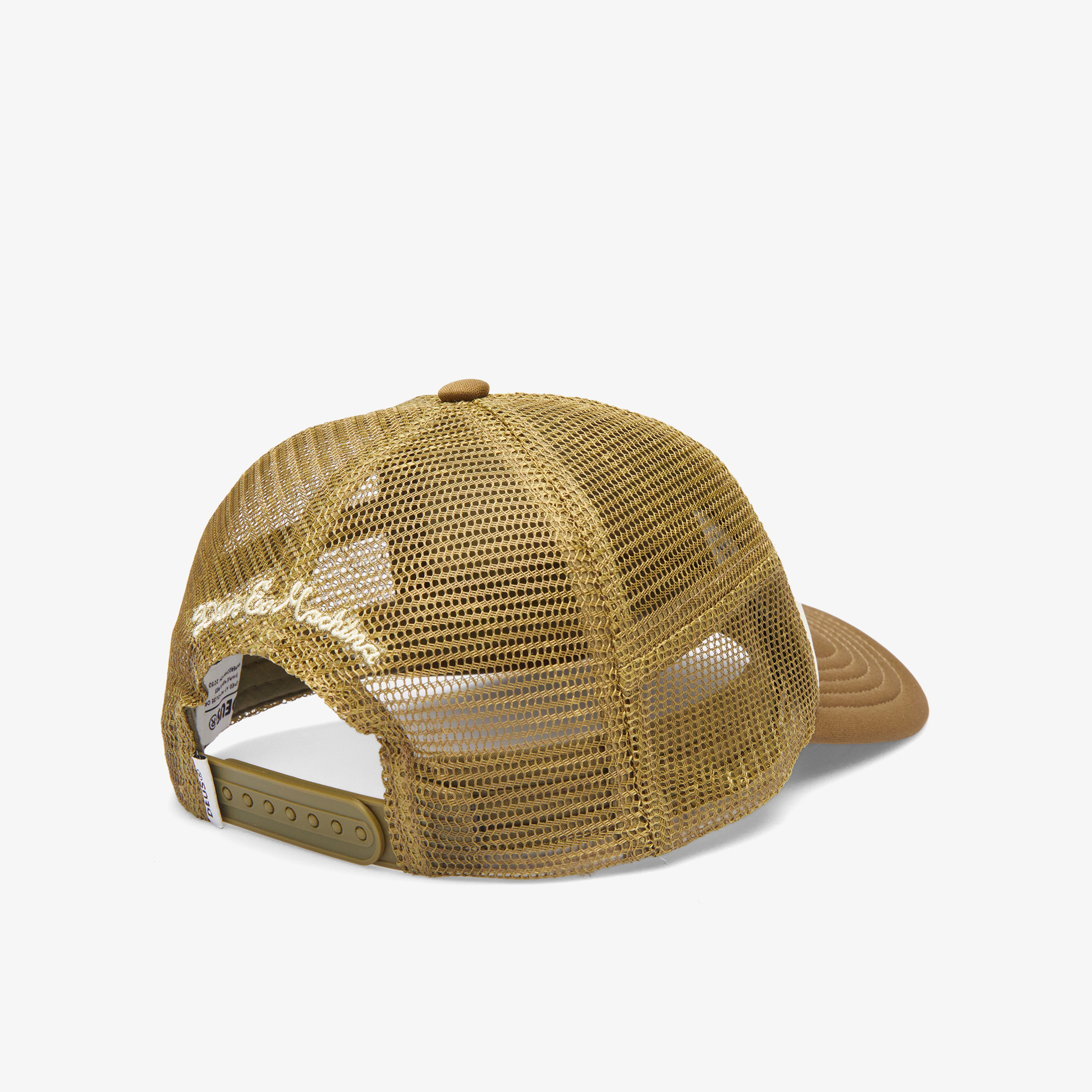 Deus Ex Machina Kamli Trucker Erkek Yeşil Şapka