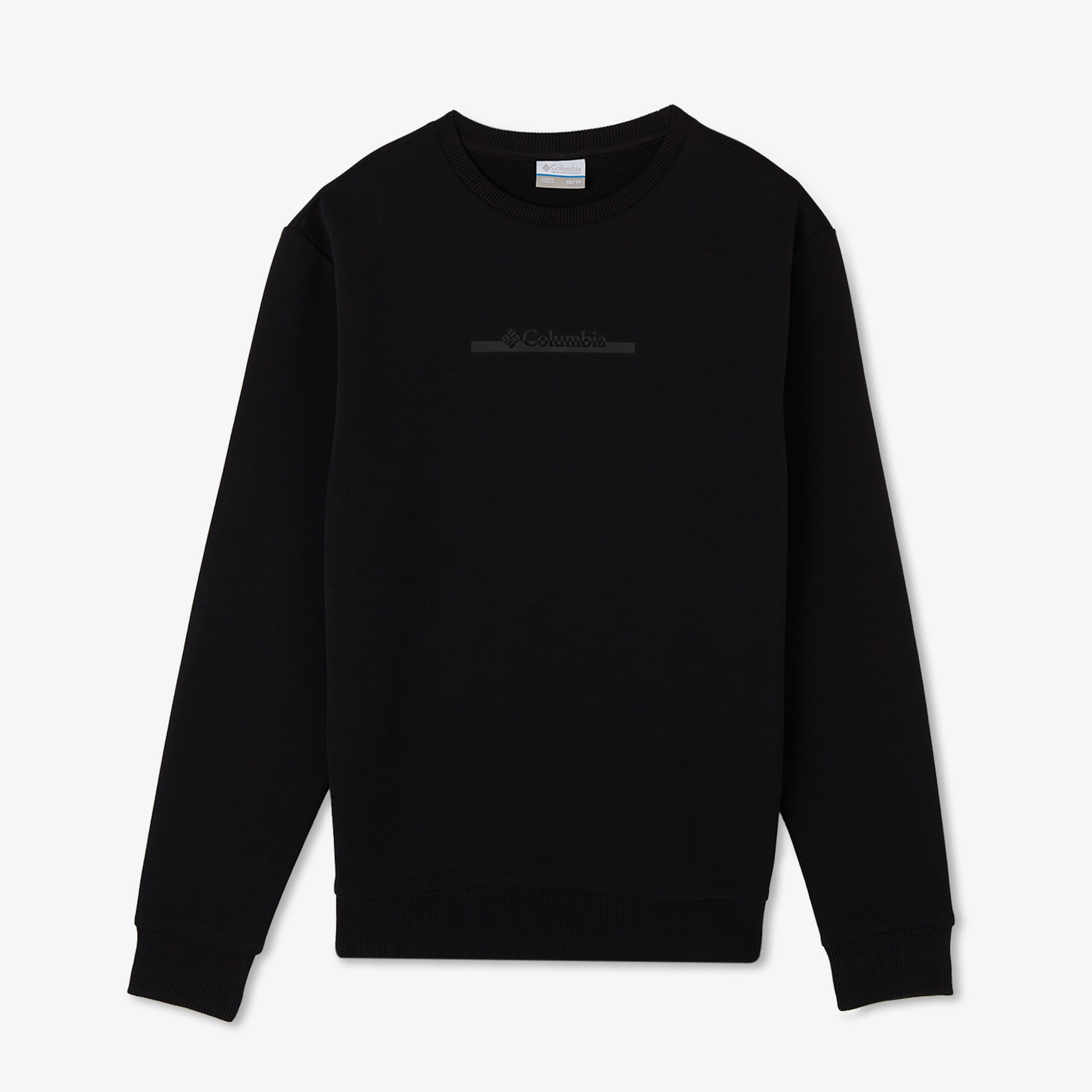 Columbia Bar Split Crew Erkek Siyah Sweatshirt