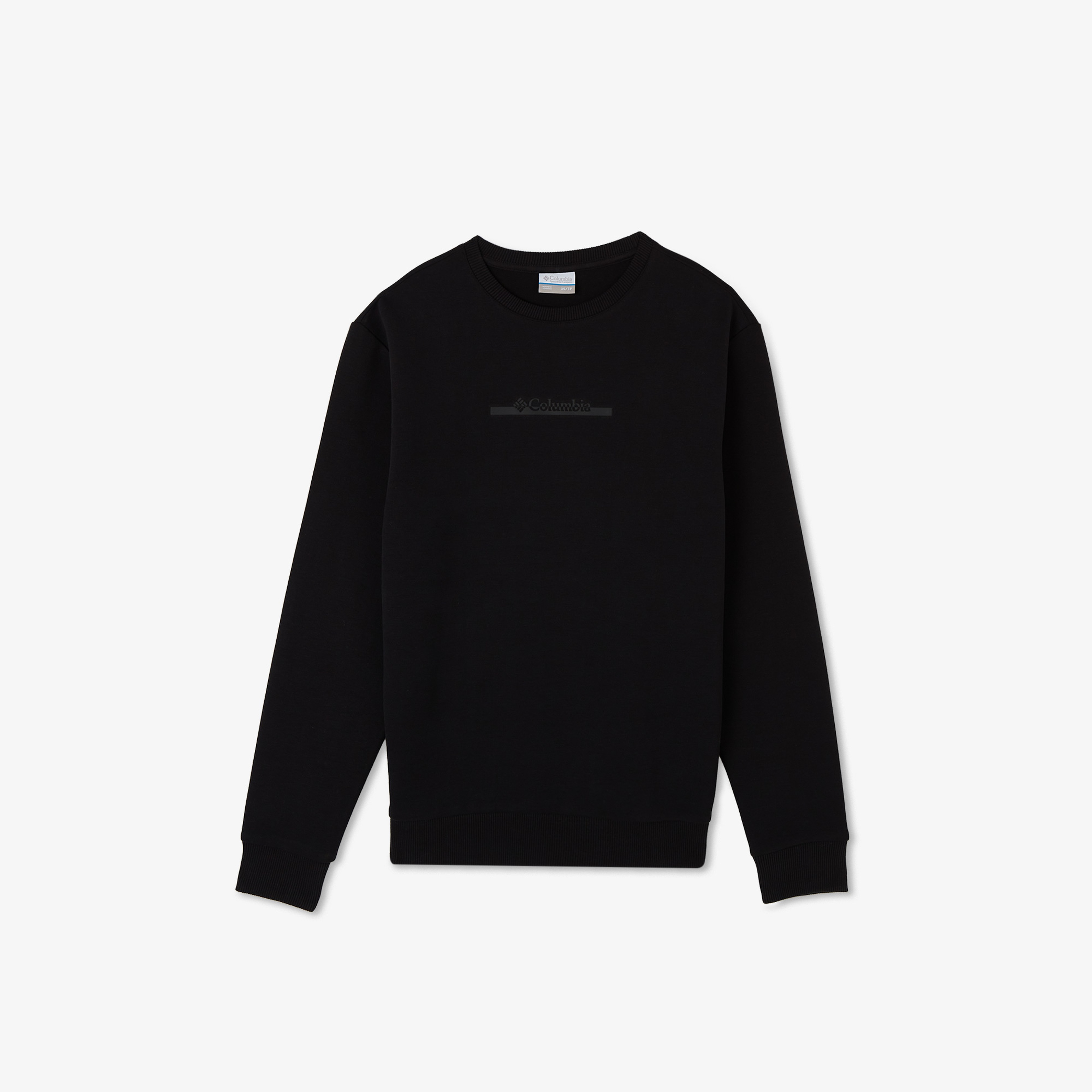 Columbia Bar Split Crew Erkek Siyah Sweatshirt