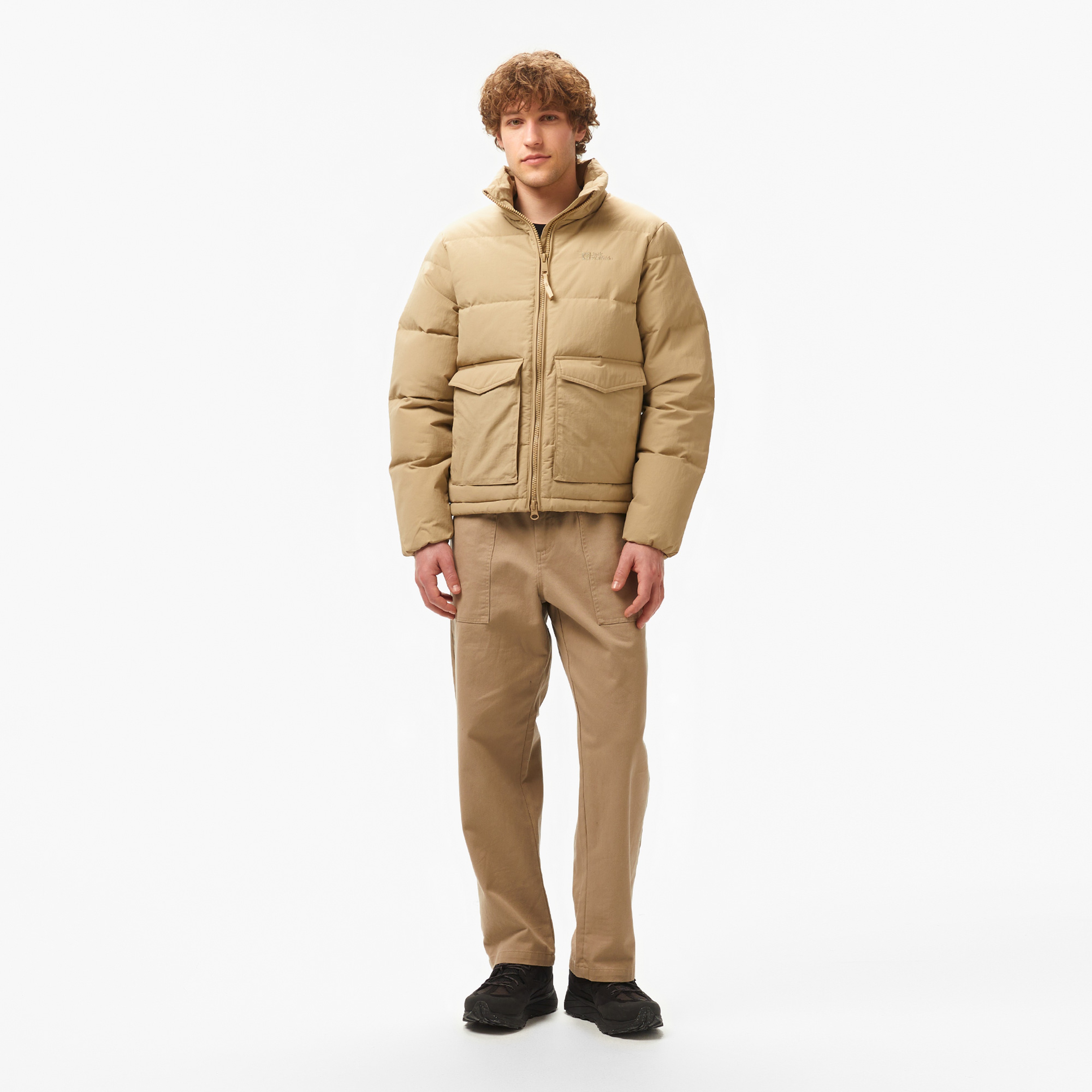 Jack Wolfskin Down İnsulated Erkek Siyah Ceket