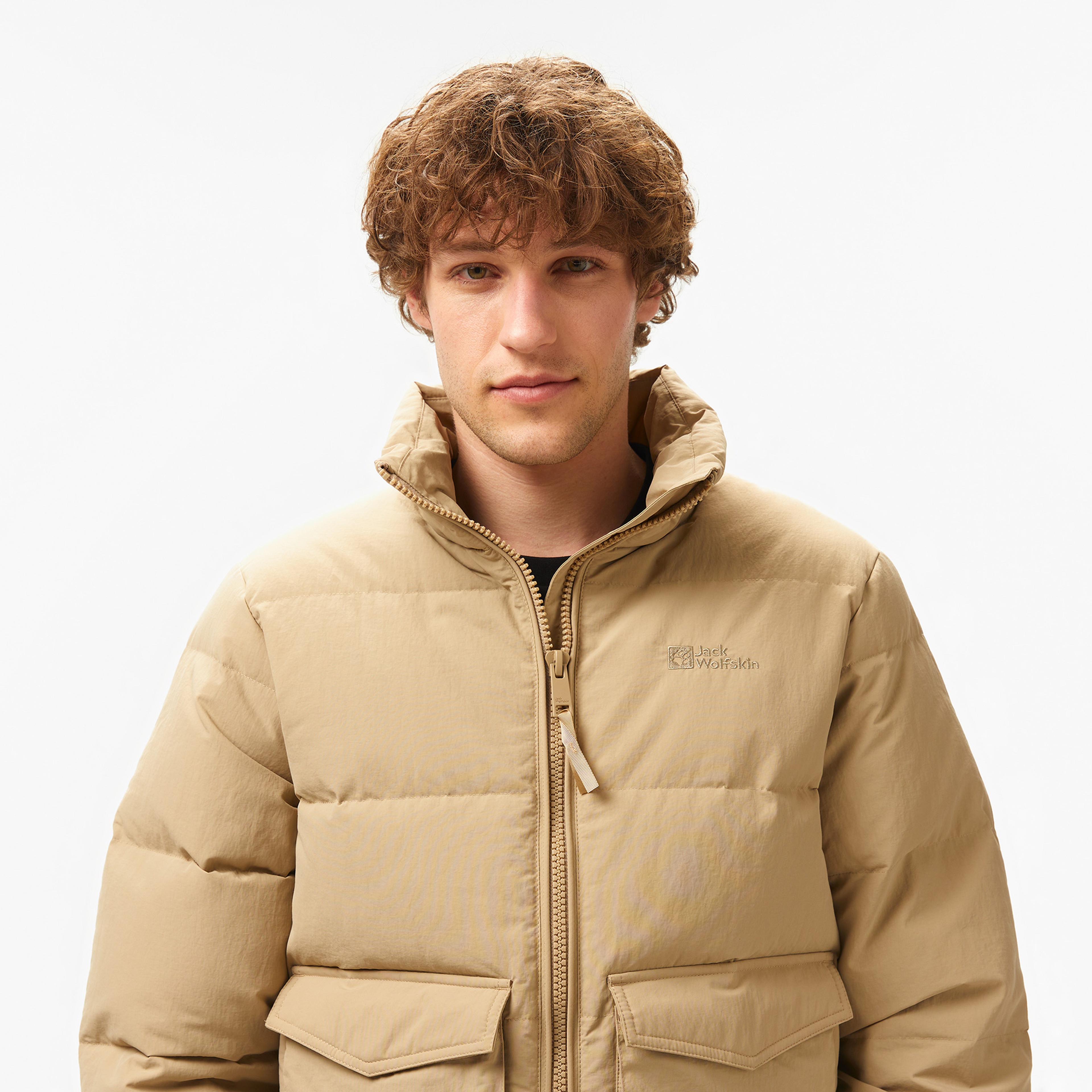 Jack Wolfskin Down İnsulated Erkek Siyah Ceket