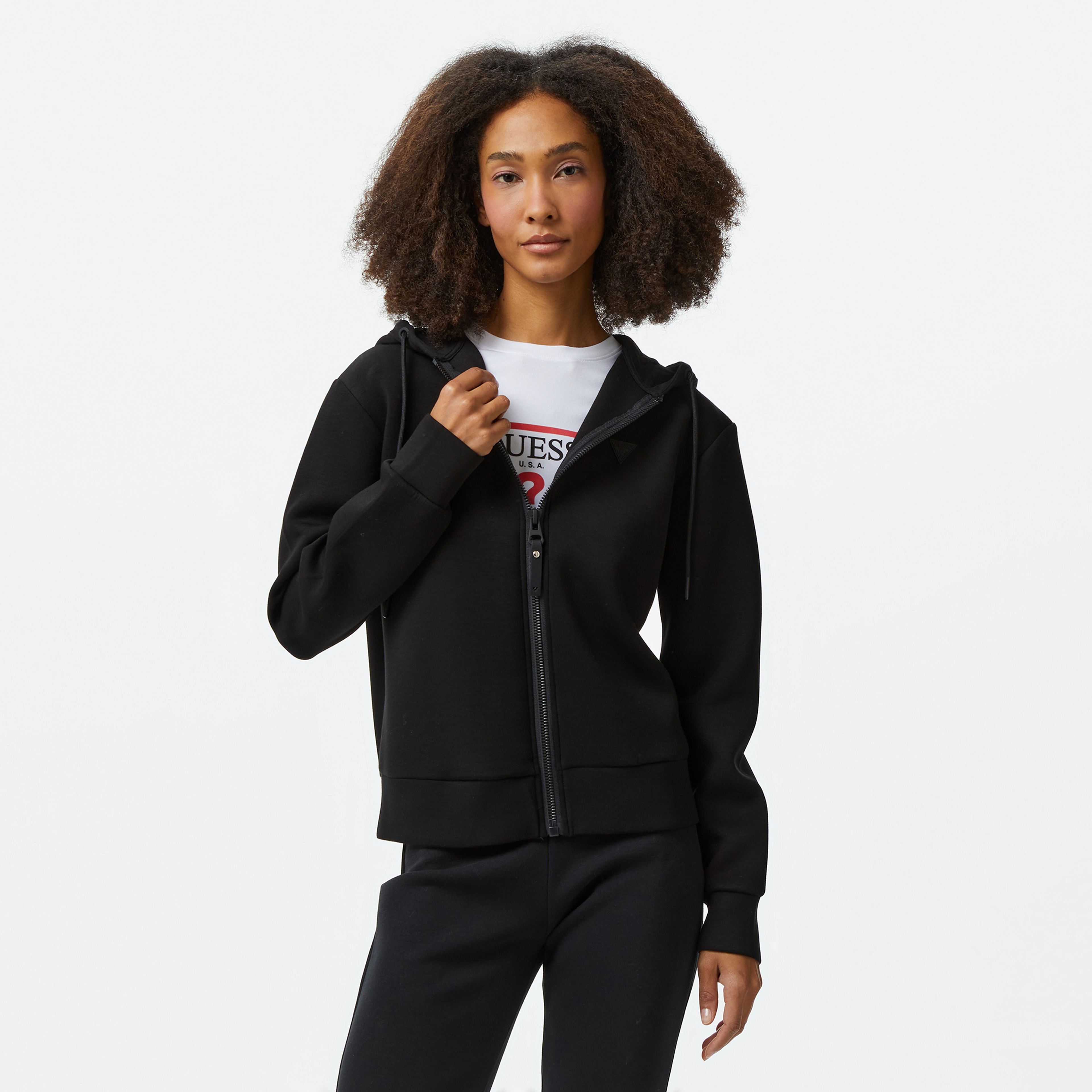 Guess Kadın Siyah Sweatshirt