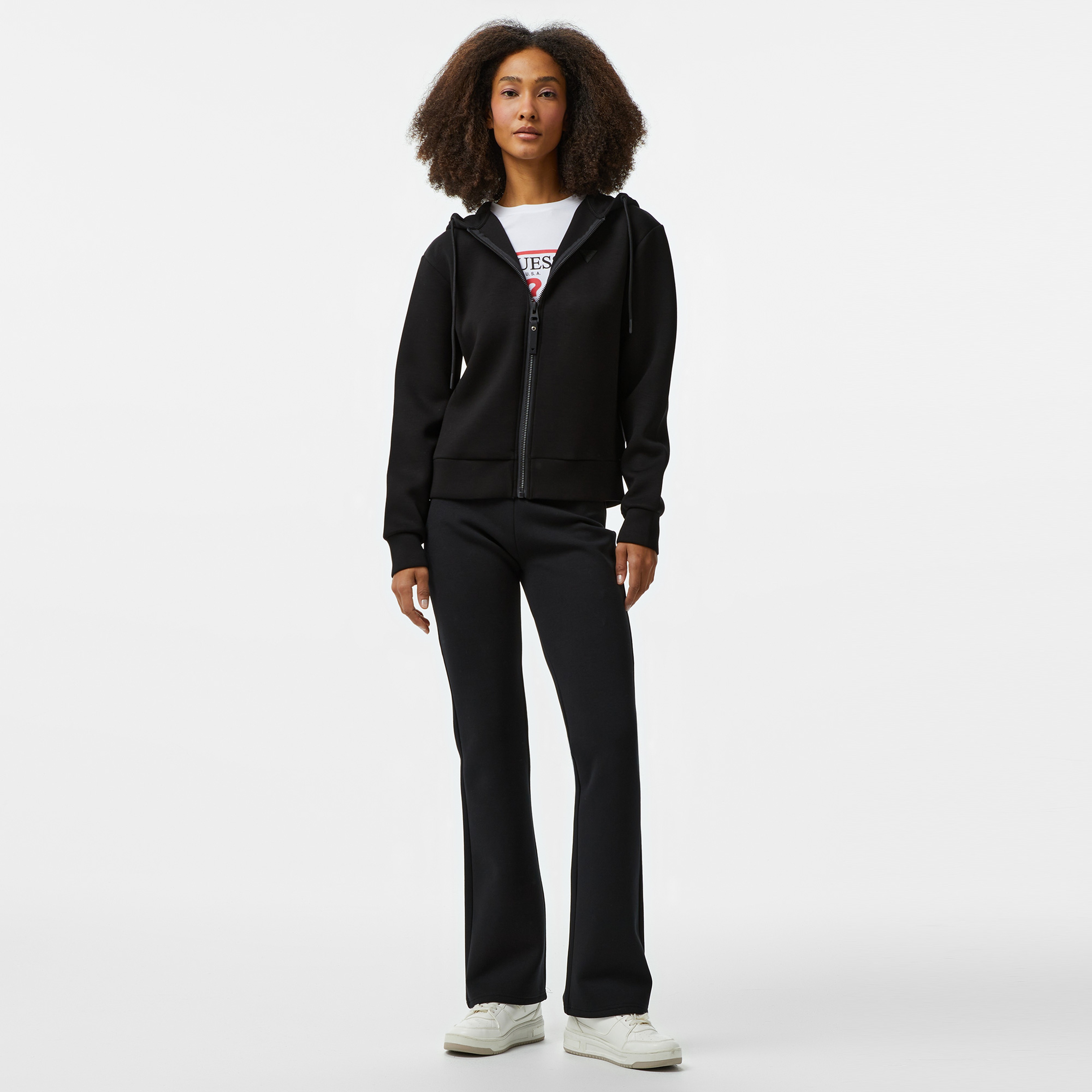 Guess Kadın Siyah Sweatshirt