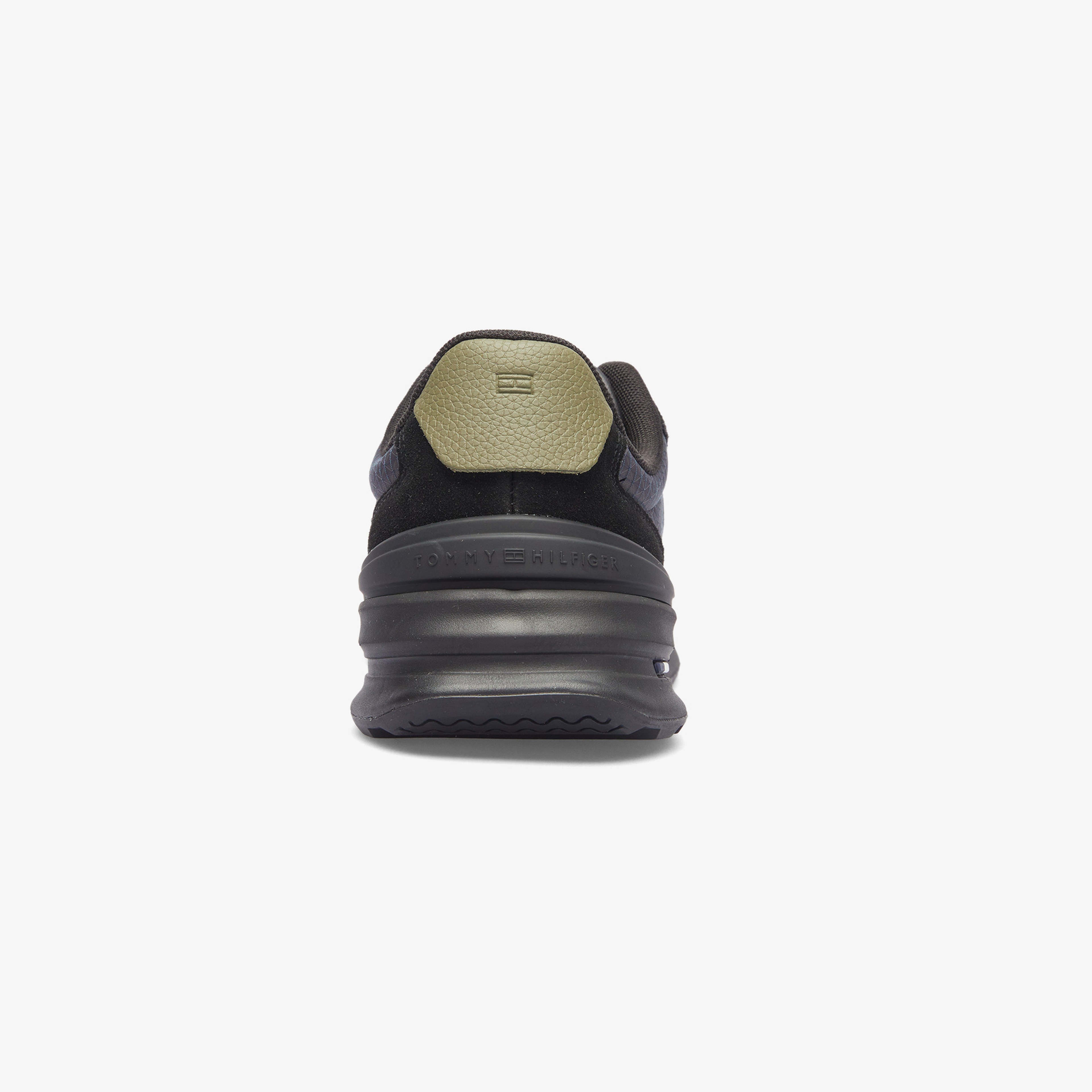 Tommy Hilfiger Retro Runner Seasonal Erkek Siyah Sneaker