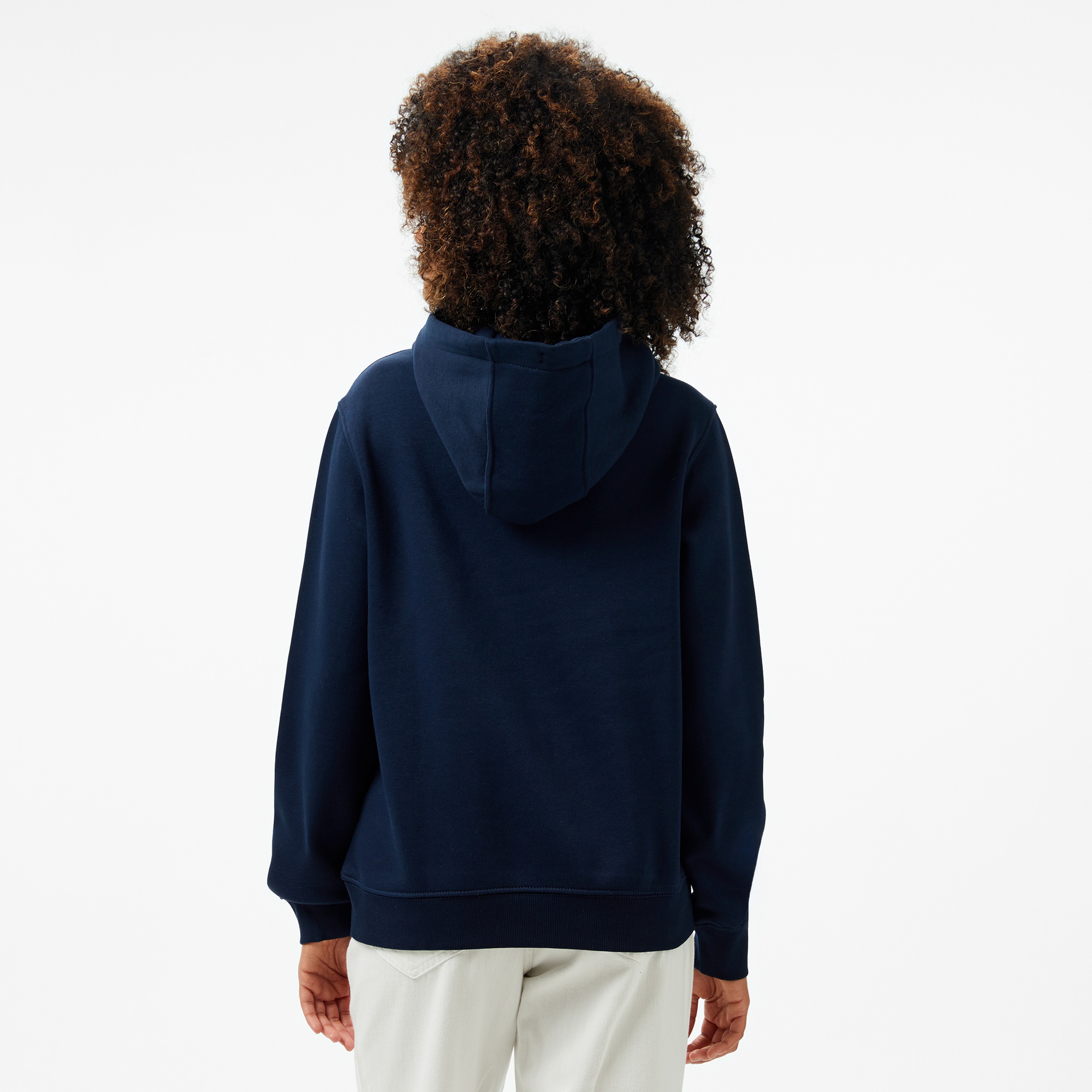 Tommy Jeans Reg Ess Logo Ext Kadın Lacivert Sweatshirt