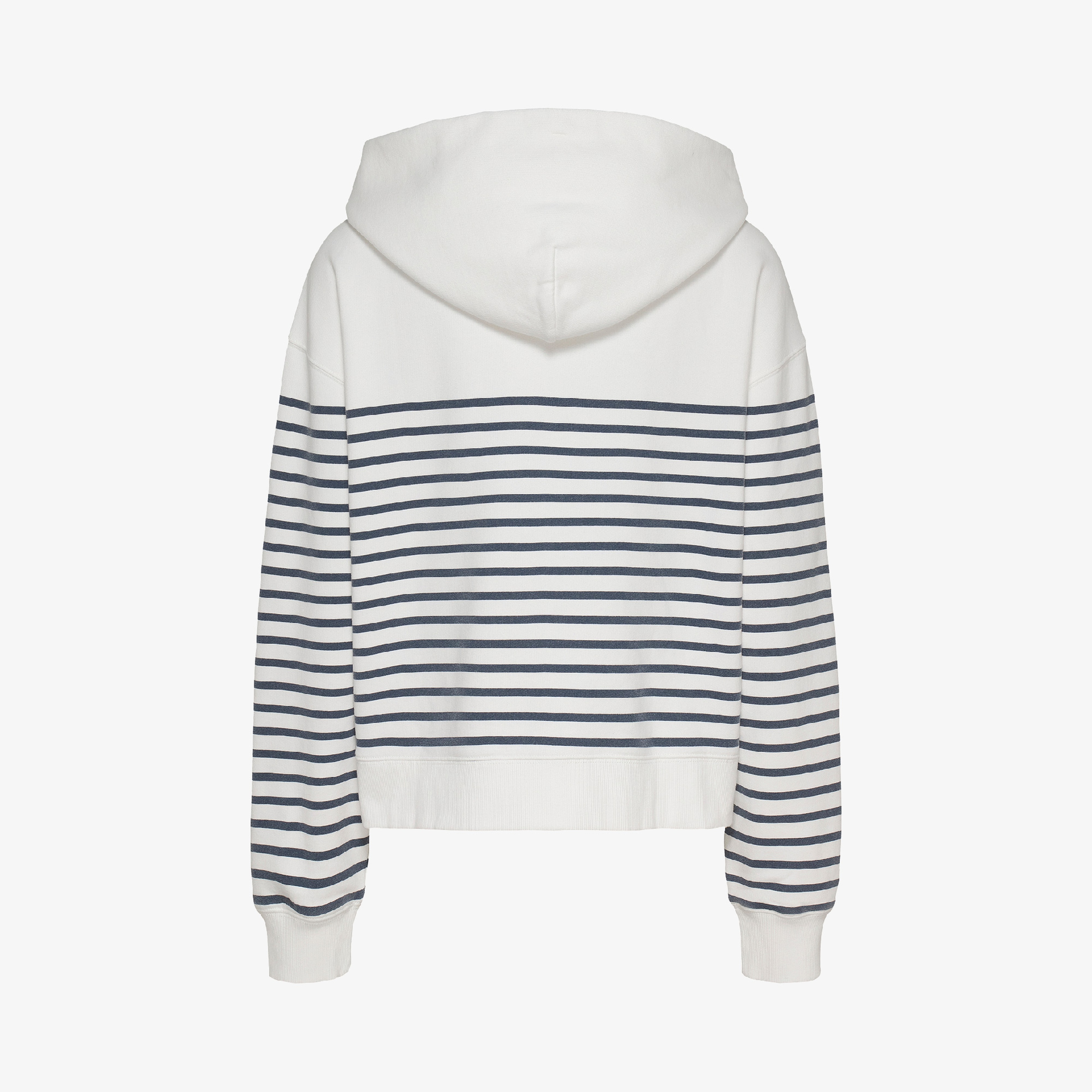 Tommy Jeans Bxy Script Logo Zip Thru Kadın Beyaz Sweatshirt