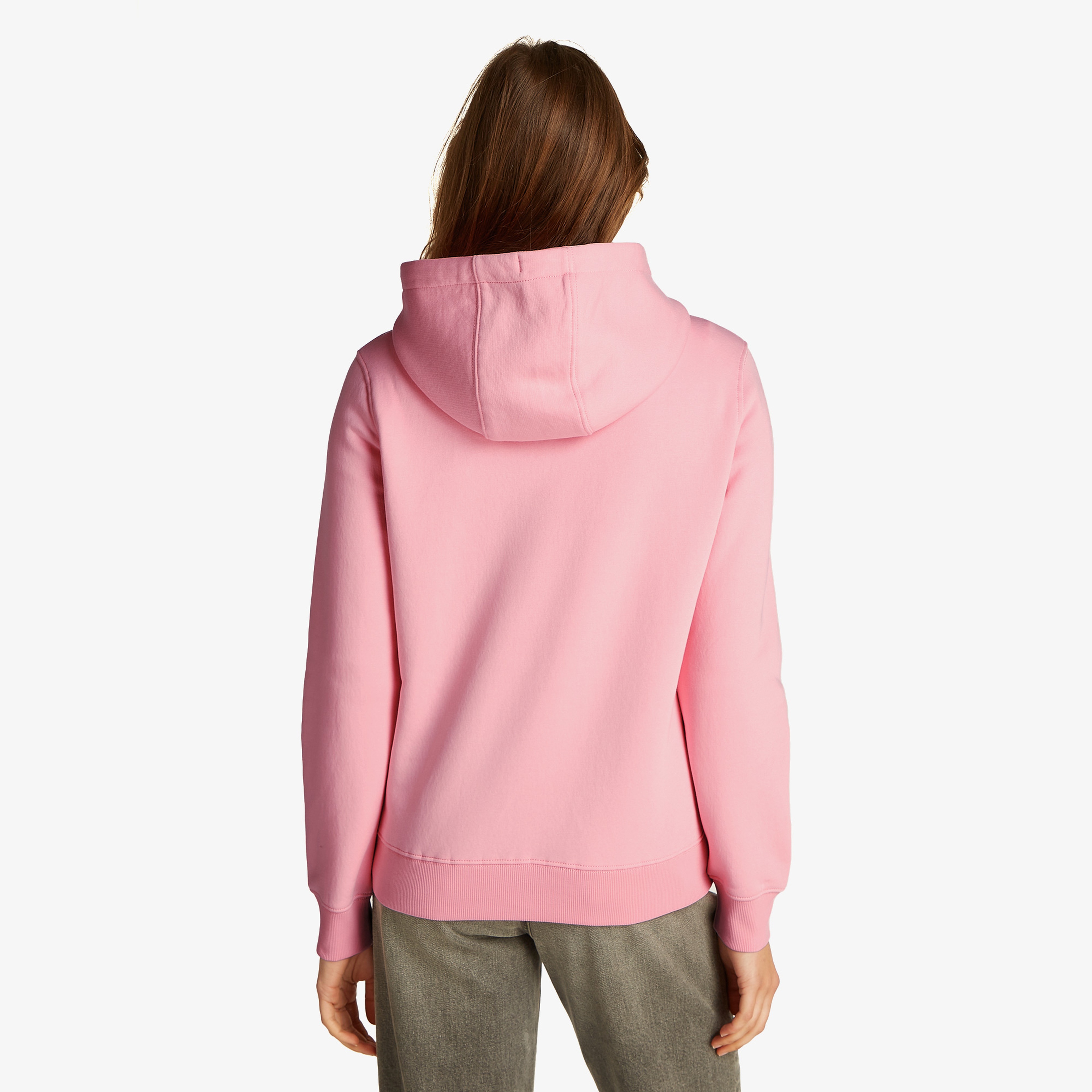 Tommy Jeans Reg Ess Logo Ext Kadın Pembe Sweatshirt