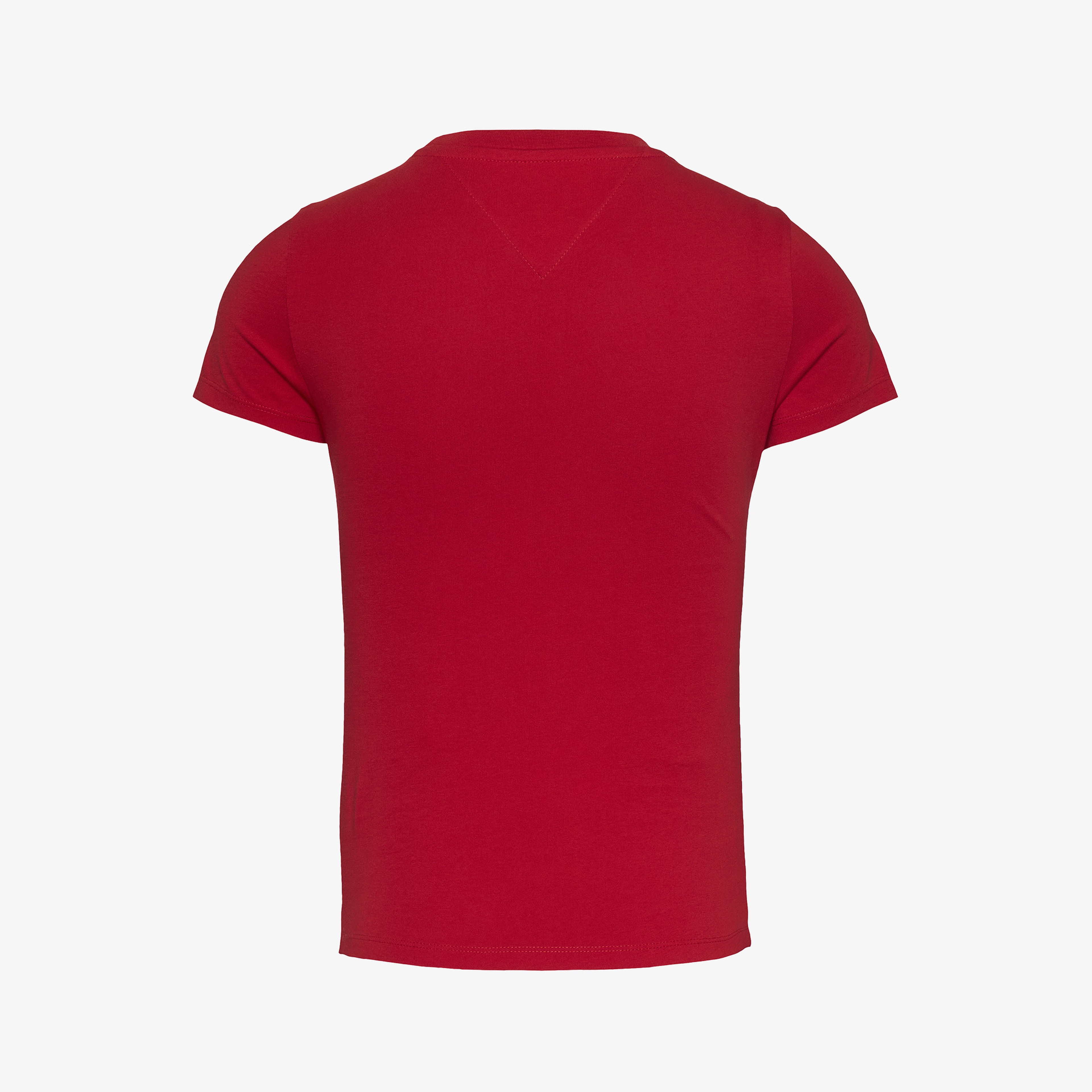 Tommy Jeans Slim Essential Logo Ext Kadın Kırmızı T-Shirt