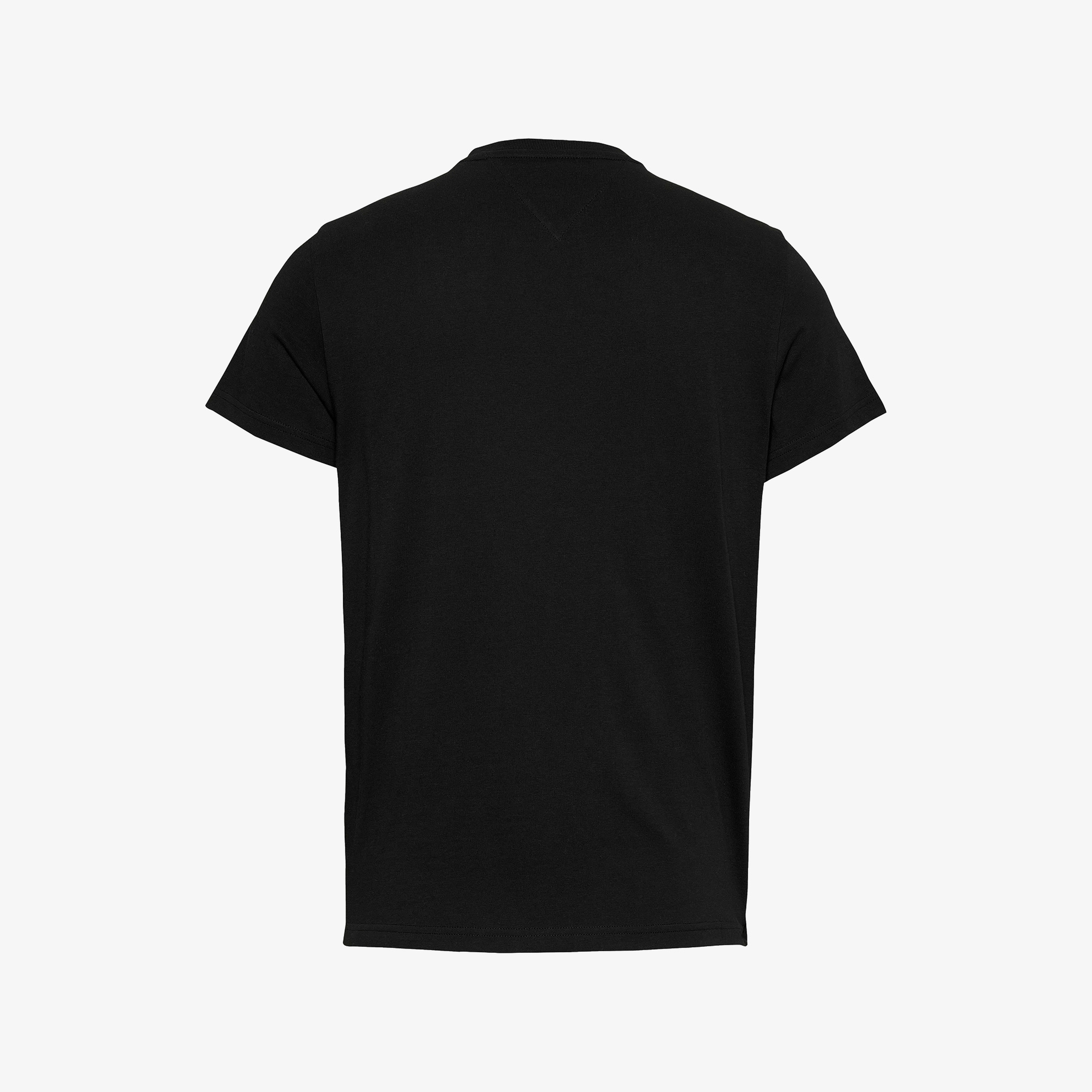 Tommy Jeans Slim Bubble Print Ext Erkek Siyah T-Shirt