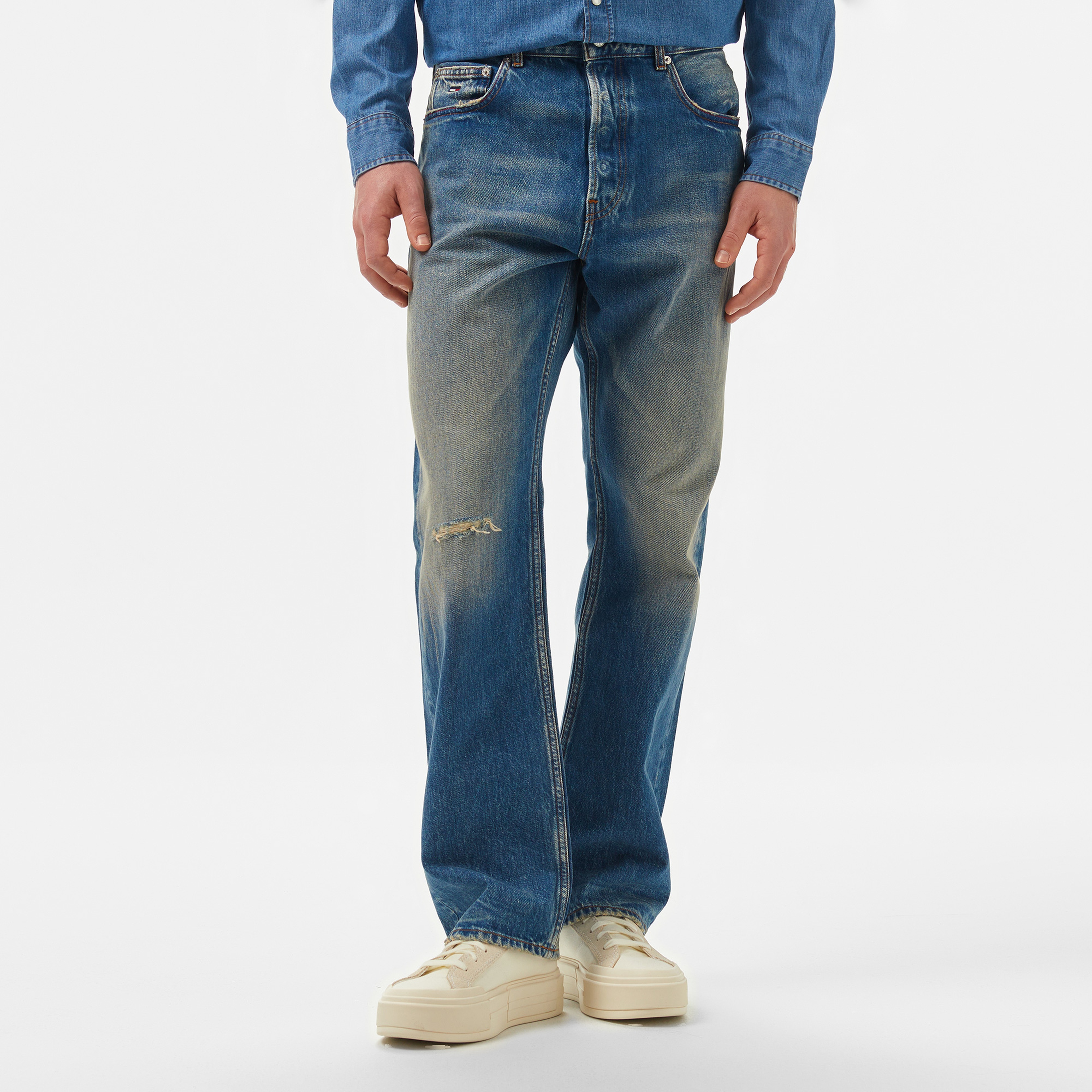 Tommy Jeans Otis Regular Str Ai9052 Erkek Lacivert Jean