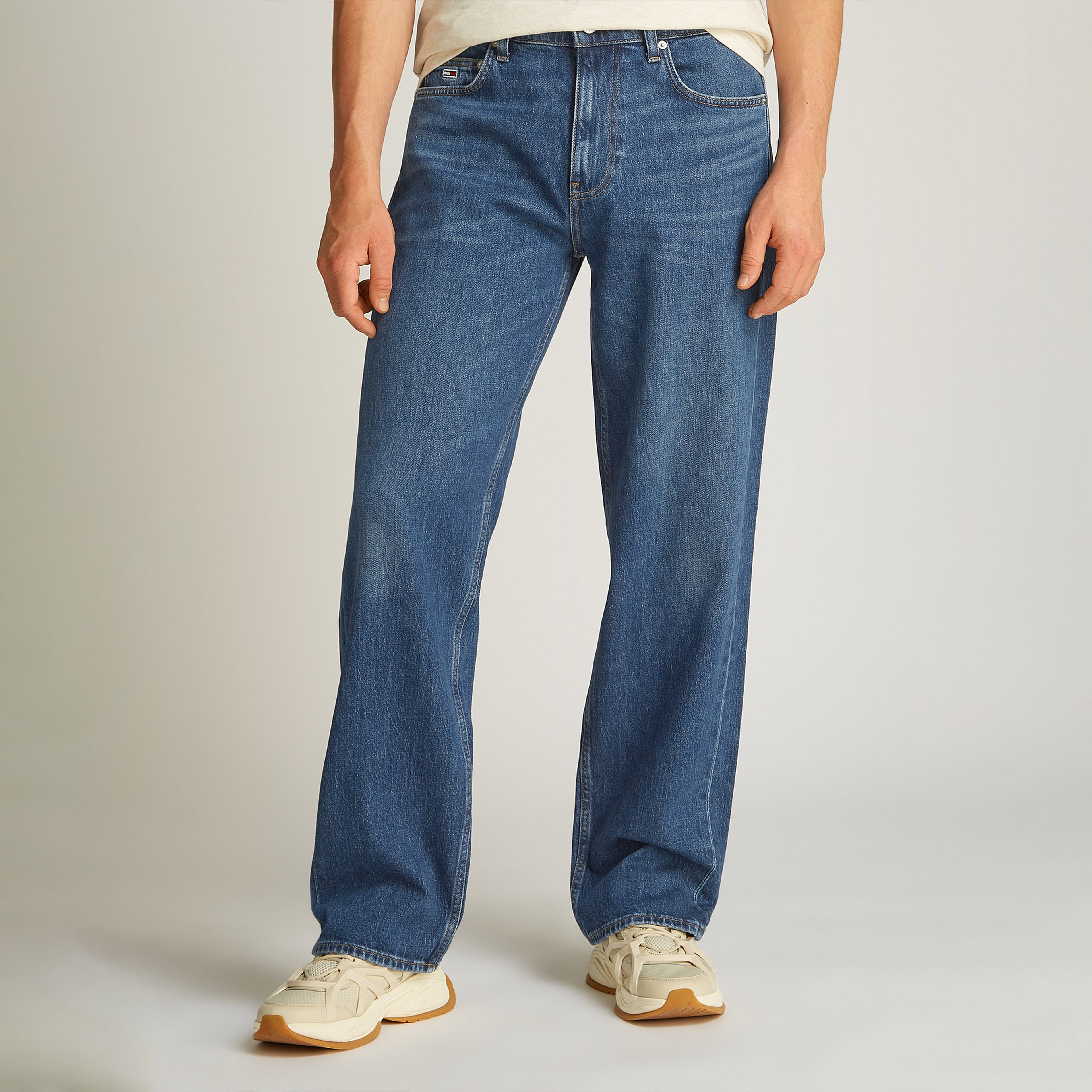 Tommy Jeans Jaimie Loose Str Ch0152 Erkek Mavi Jean