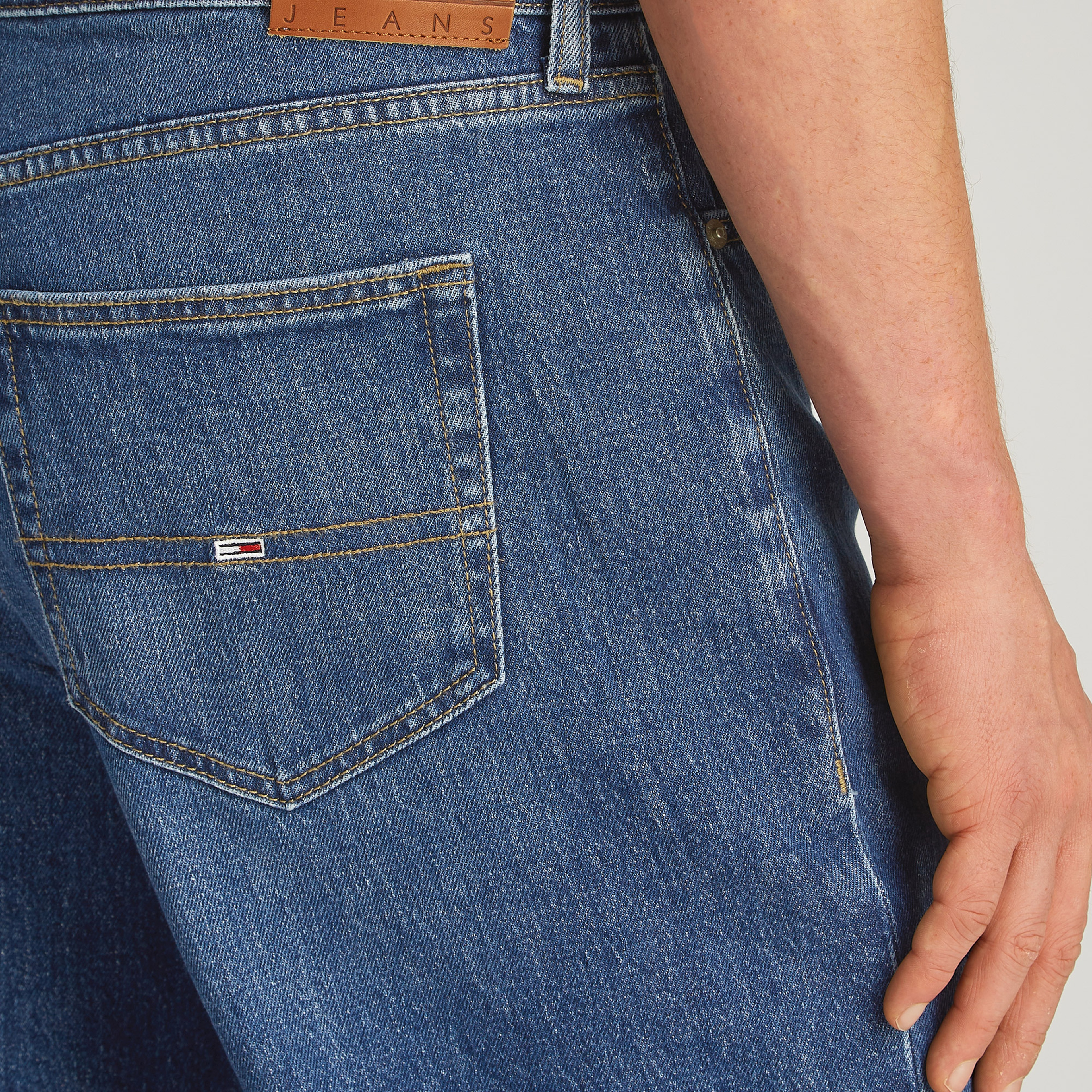 Tommy Jeans Jaimie Loose Str Ch0152 Erkek Mavi Jean
