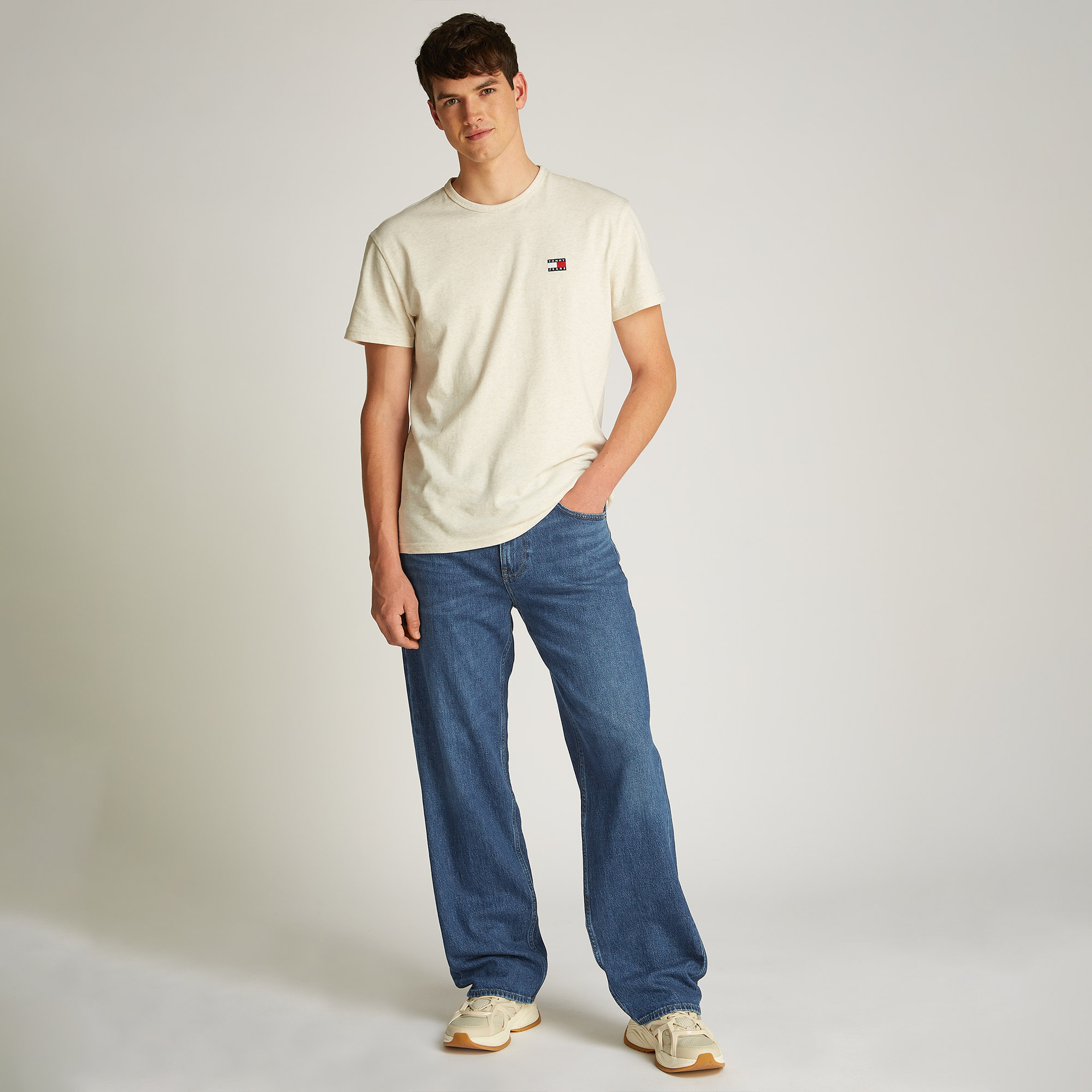Tommy Jeans Jaimie Loose Str Ch0152 Erkek Mavi Jean