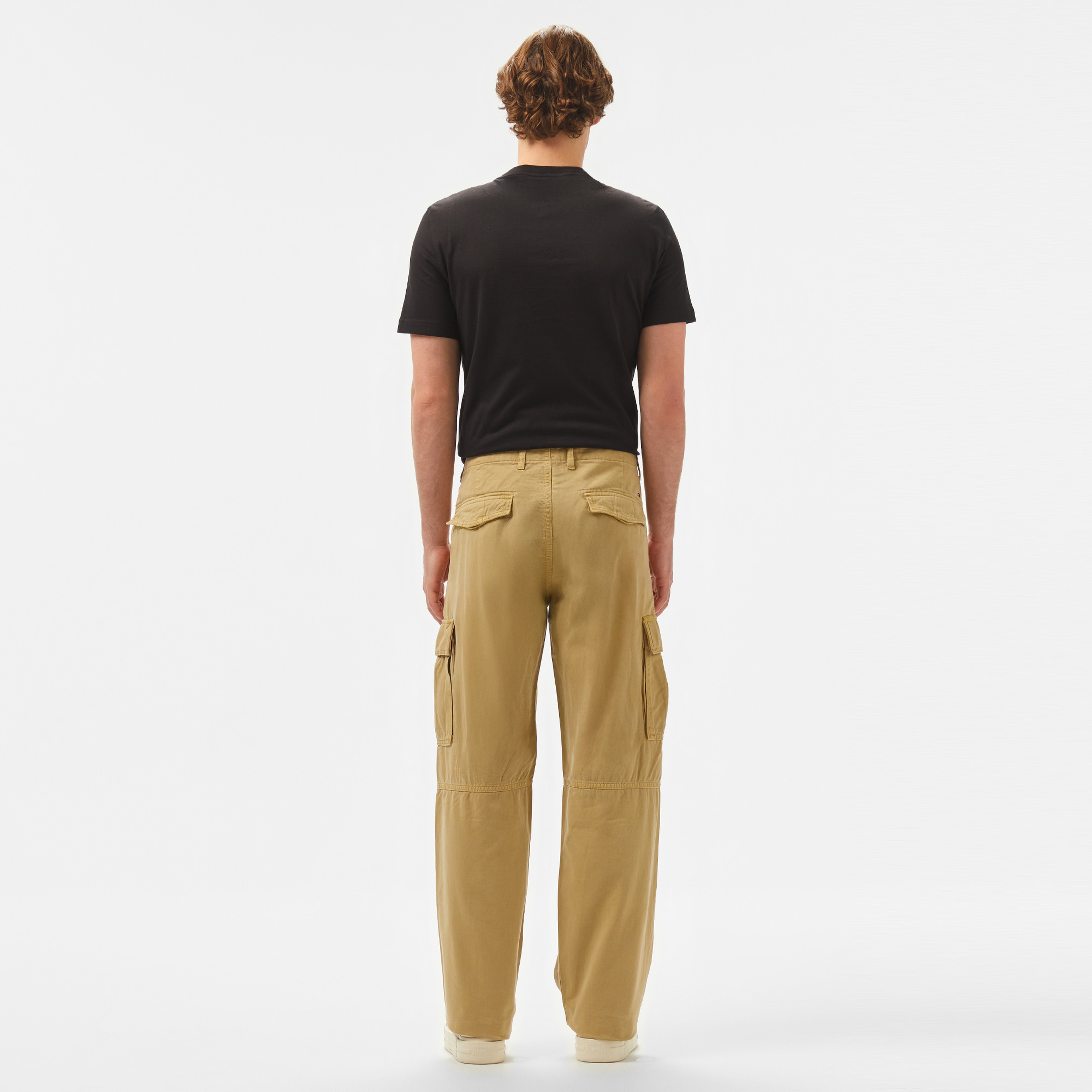 Tommy Jeans Jaimie Cotton Cargo Erkek Bej Pantolon