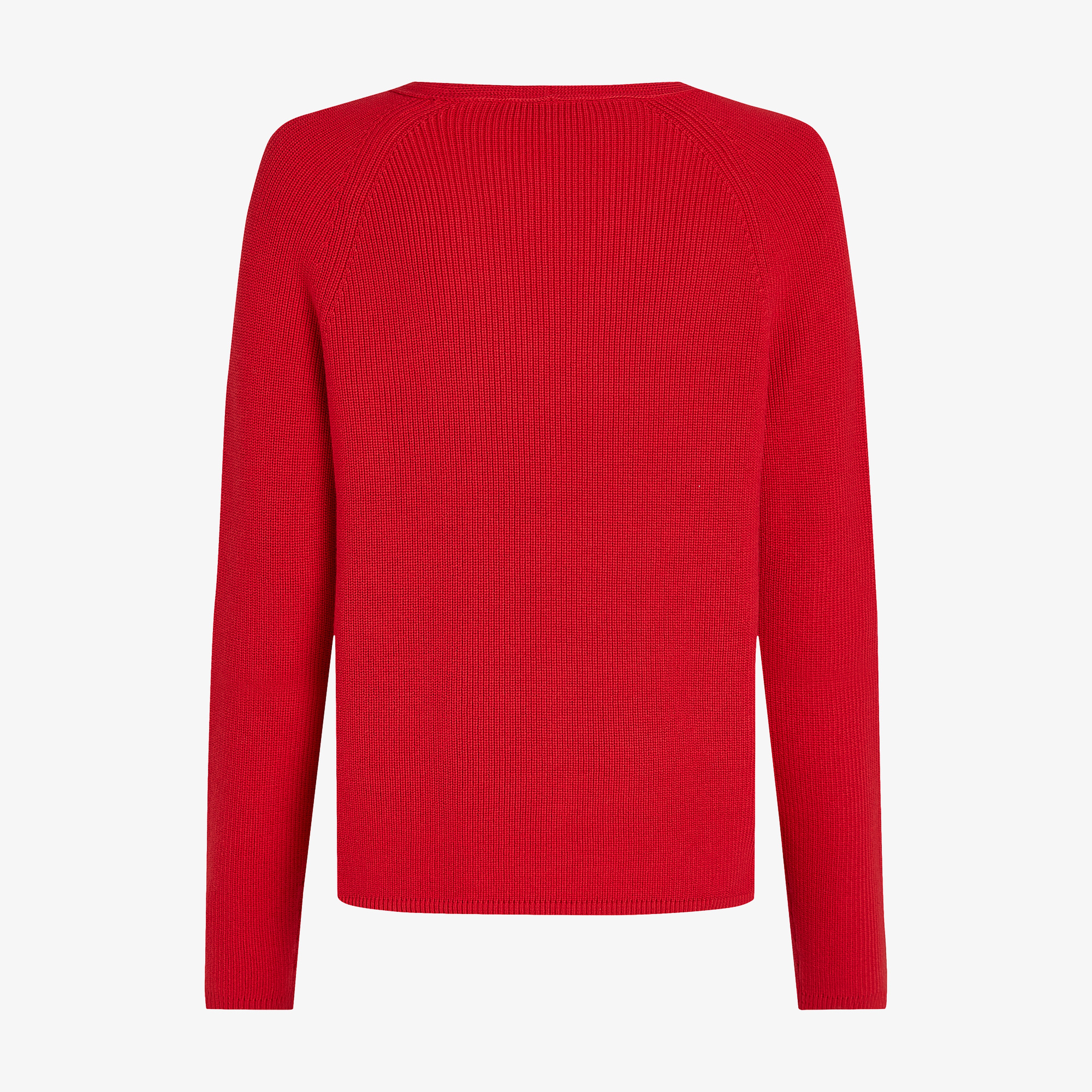 Tommy Hilfiger Co Cardi Stitch V-Nk Kadın Kırmızı Kazak
