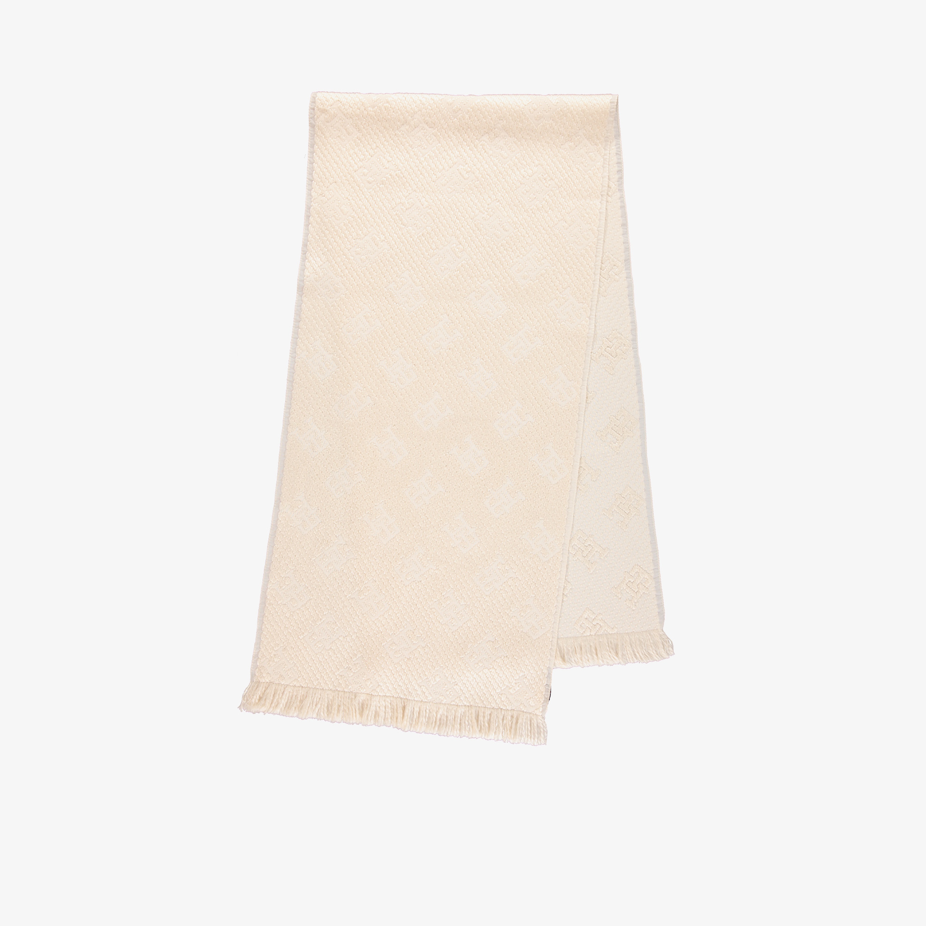 Tommy Hilfiger Elevated Chic Wool Kadın Bej Fular