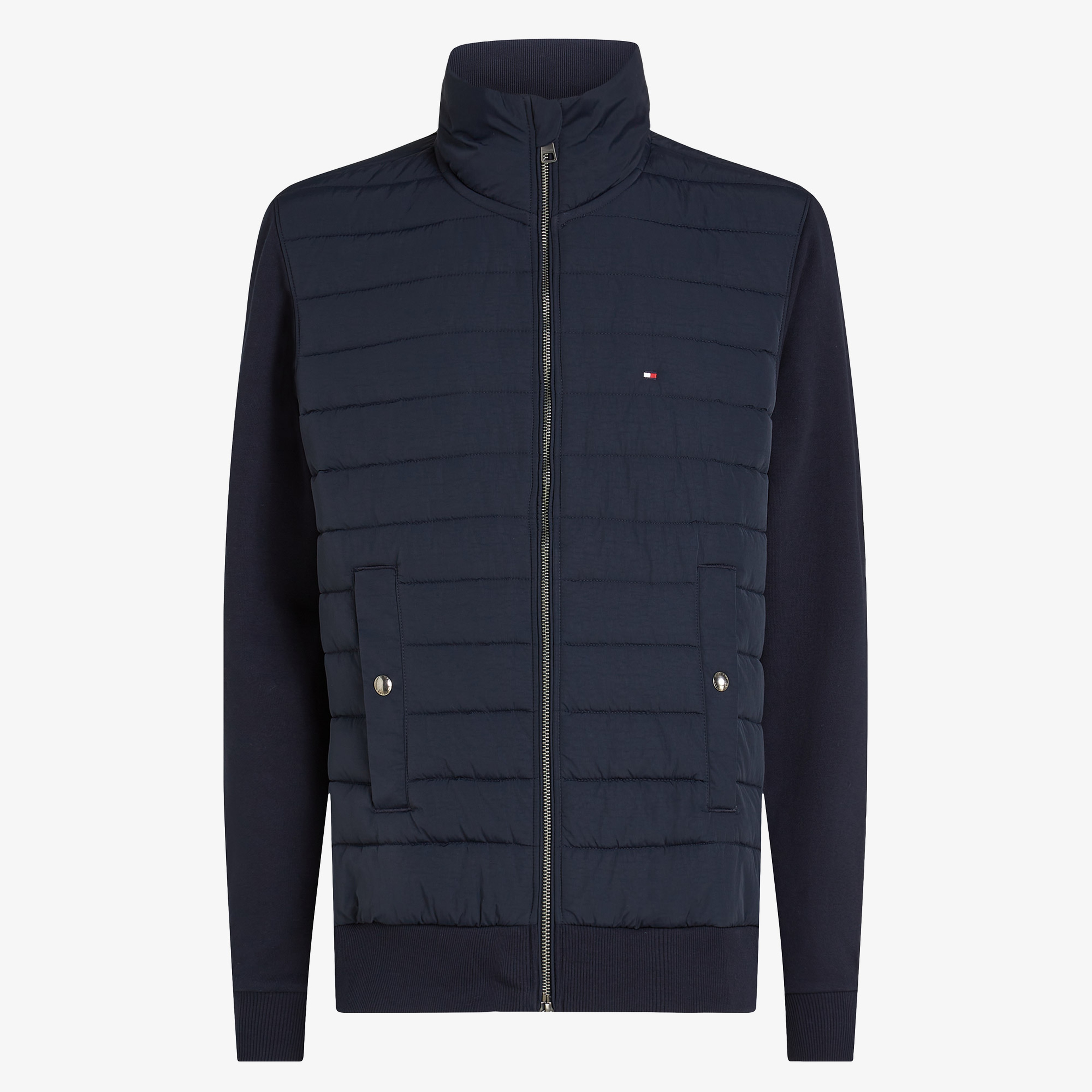 Tommy Hilfiger Mix Media Stand Cllr Erkek Mavi Sweatshirt
