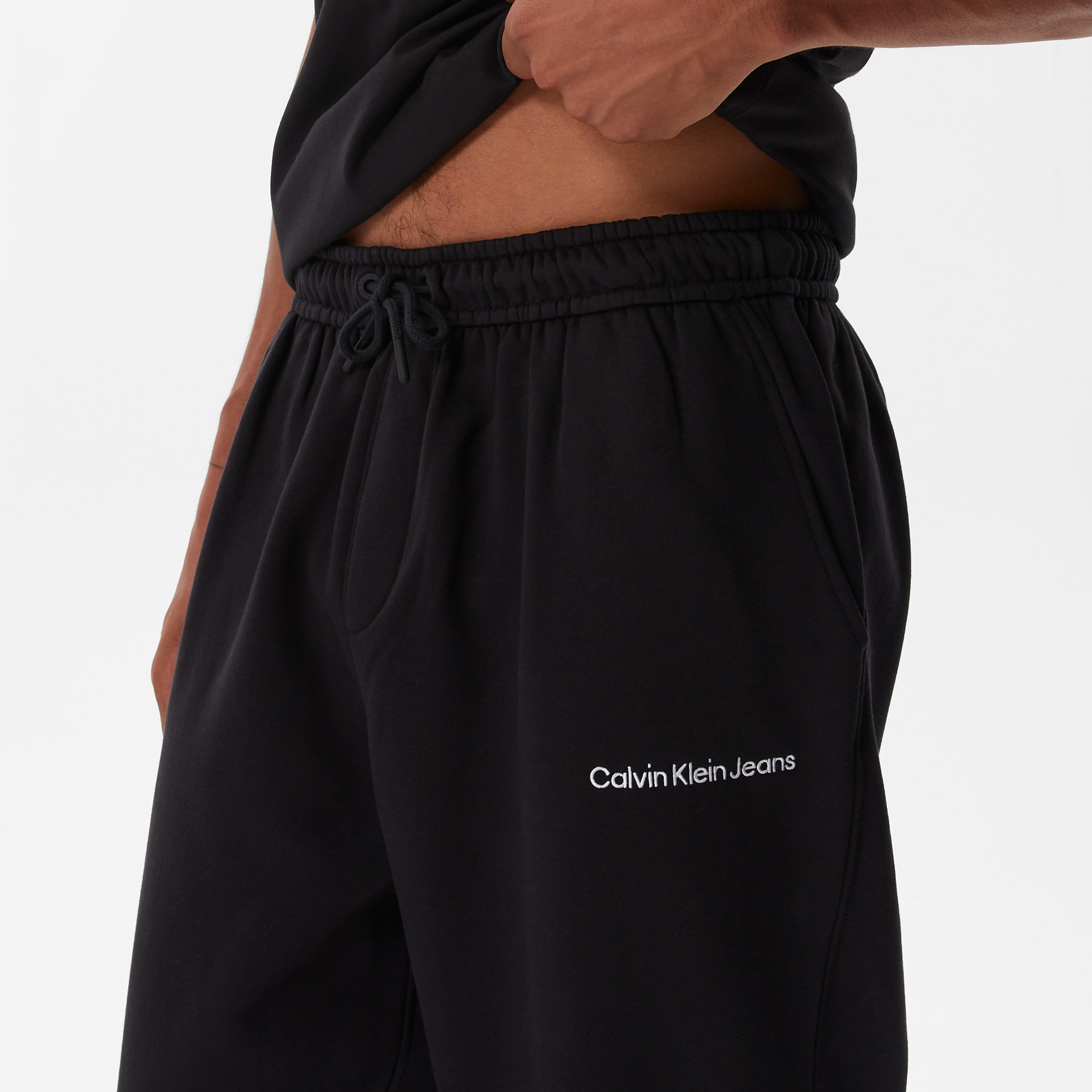 Calvin Klein Institutional Siyah Erkek Eşofman Altı