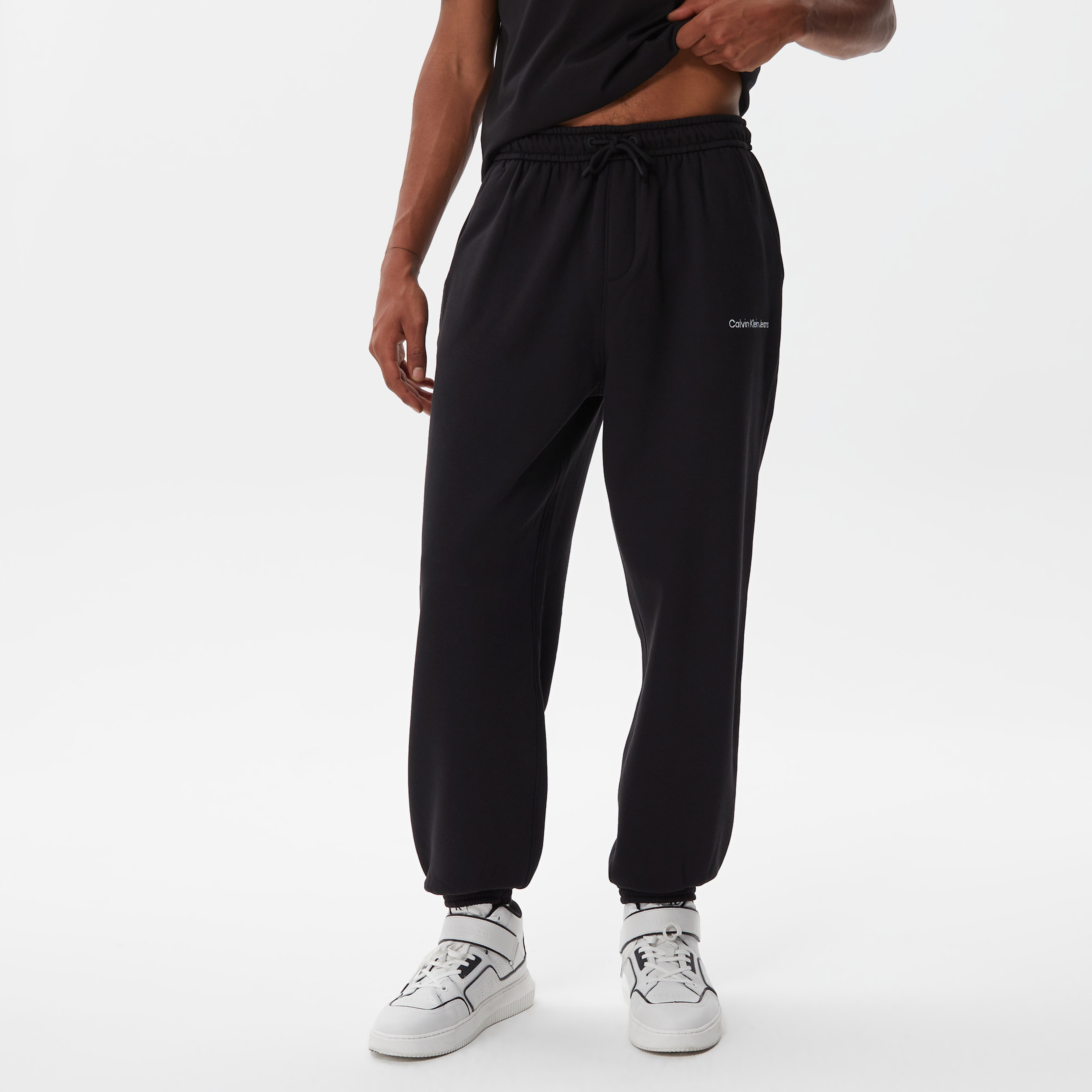 Calvin Klein Institutional Siyah Erkek Eşofman Altı