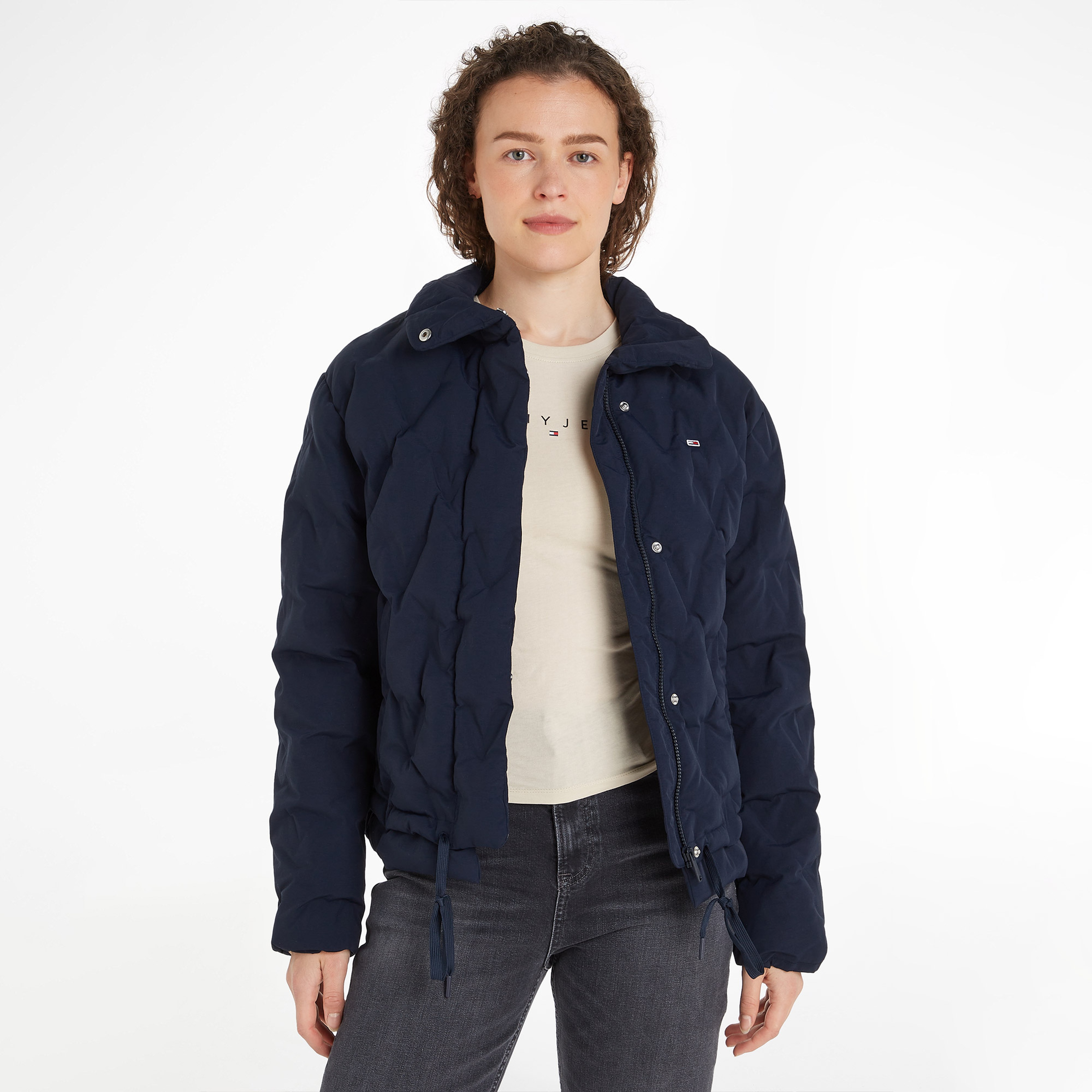 Tommy Jeans Kadın Mavi Mont