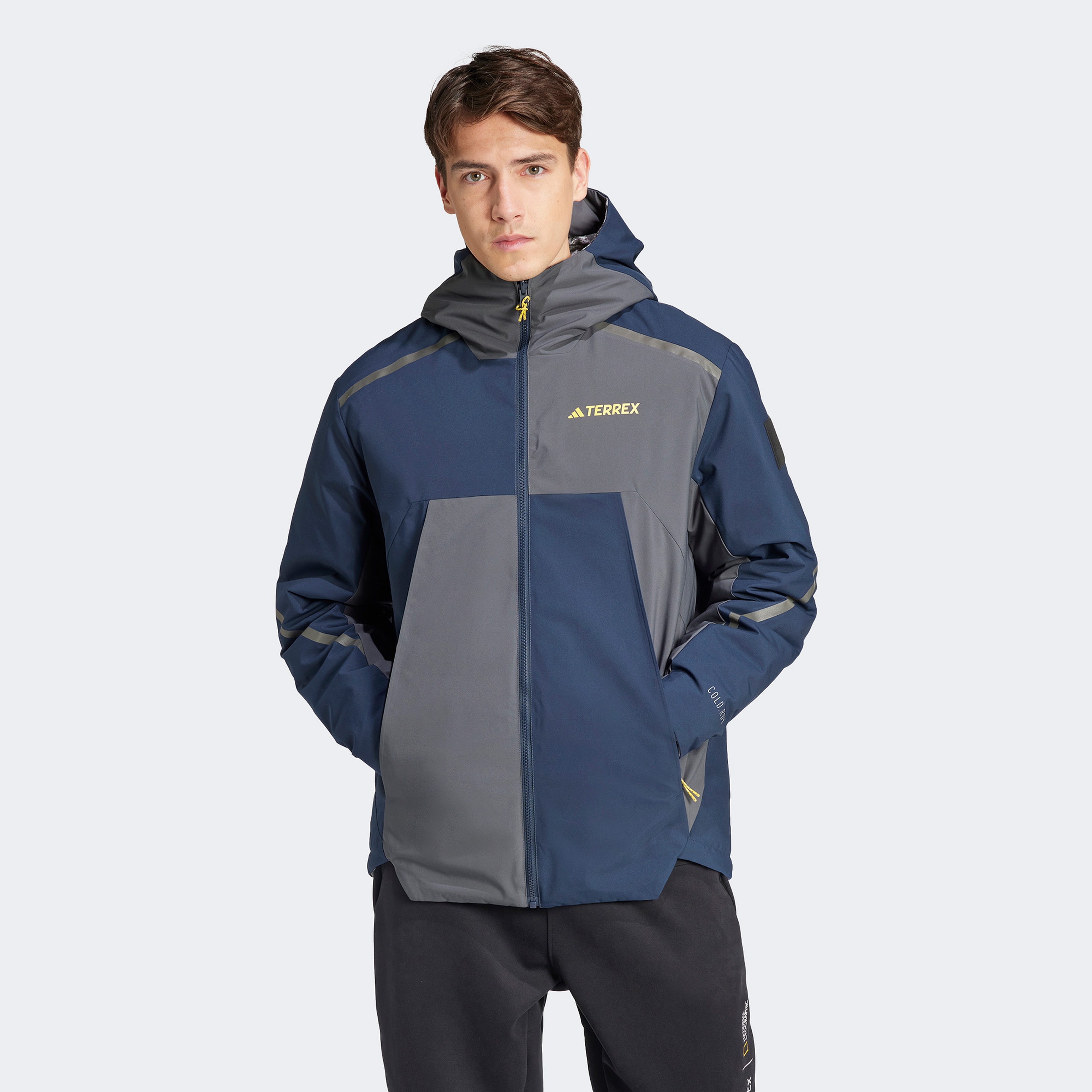 adidas National Geographic Insulated Çift Taraflı Erkek Gri Mont