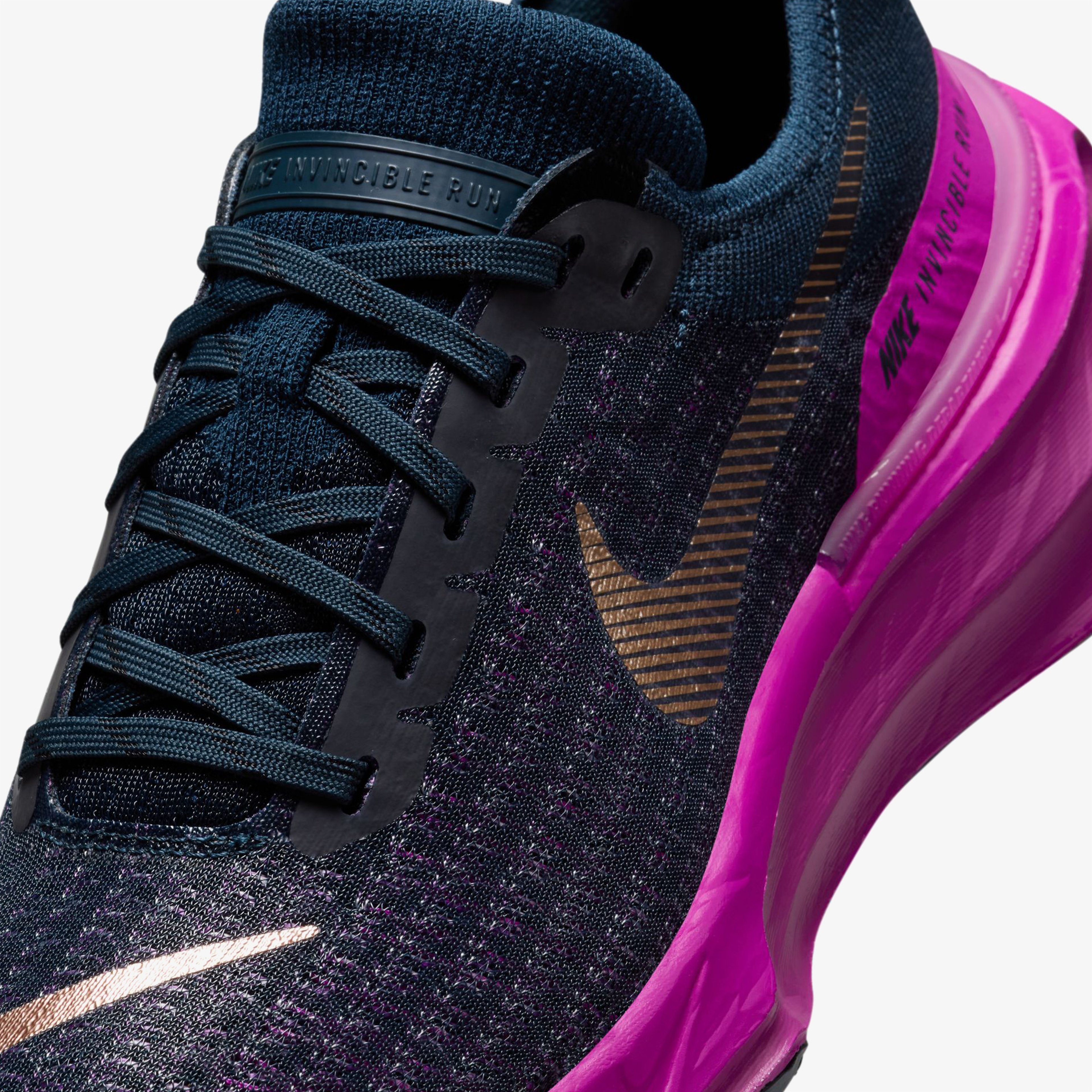 Nike Zoom X Invincible Run Flyknit 3 Kadın Mor Koşu Ayakkabısı