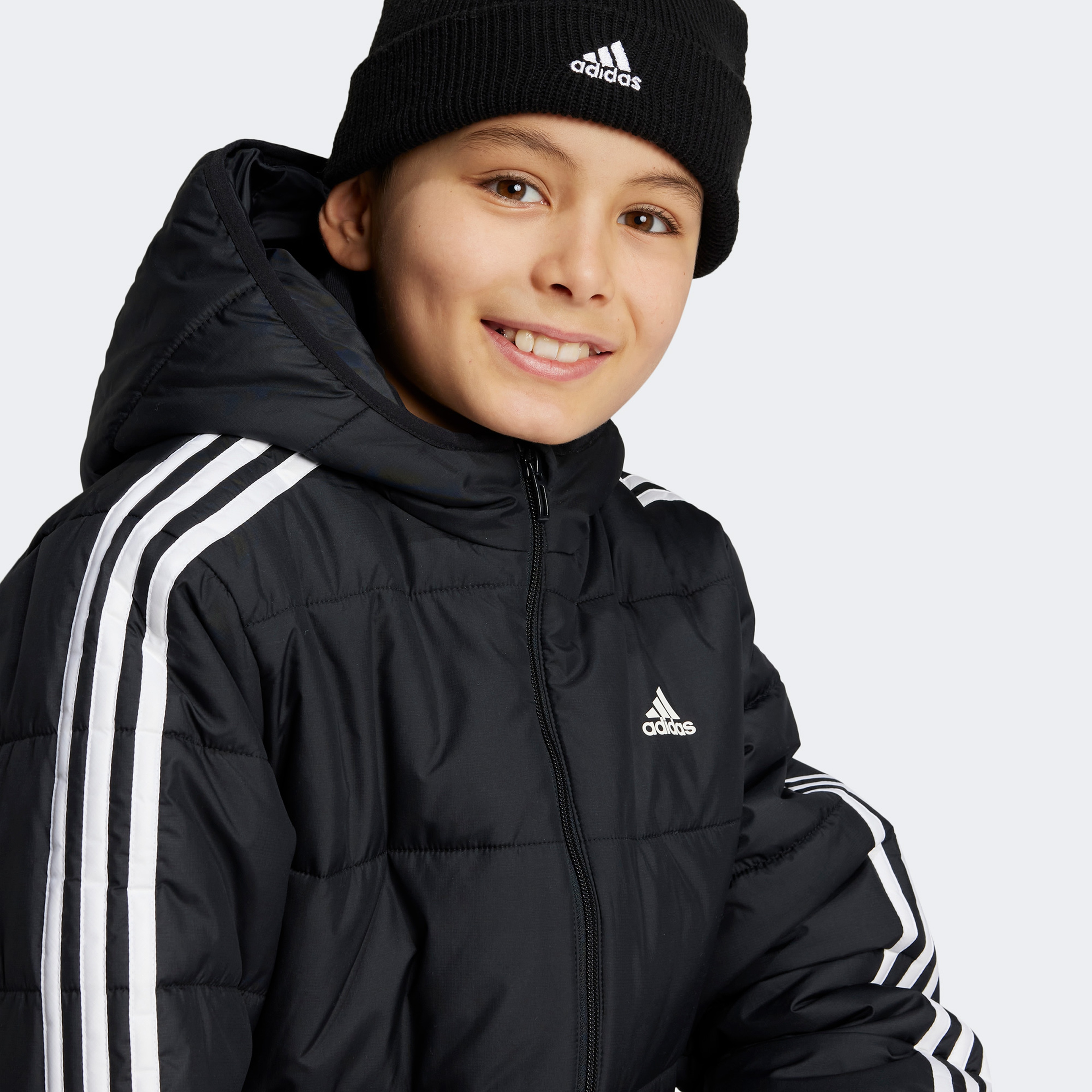 Adidas Çocuk Siyah Mont