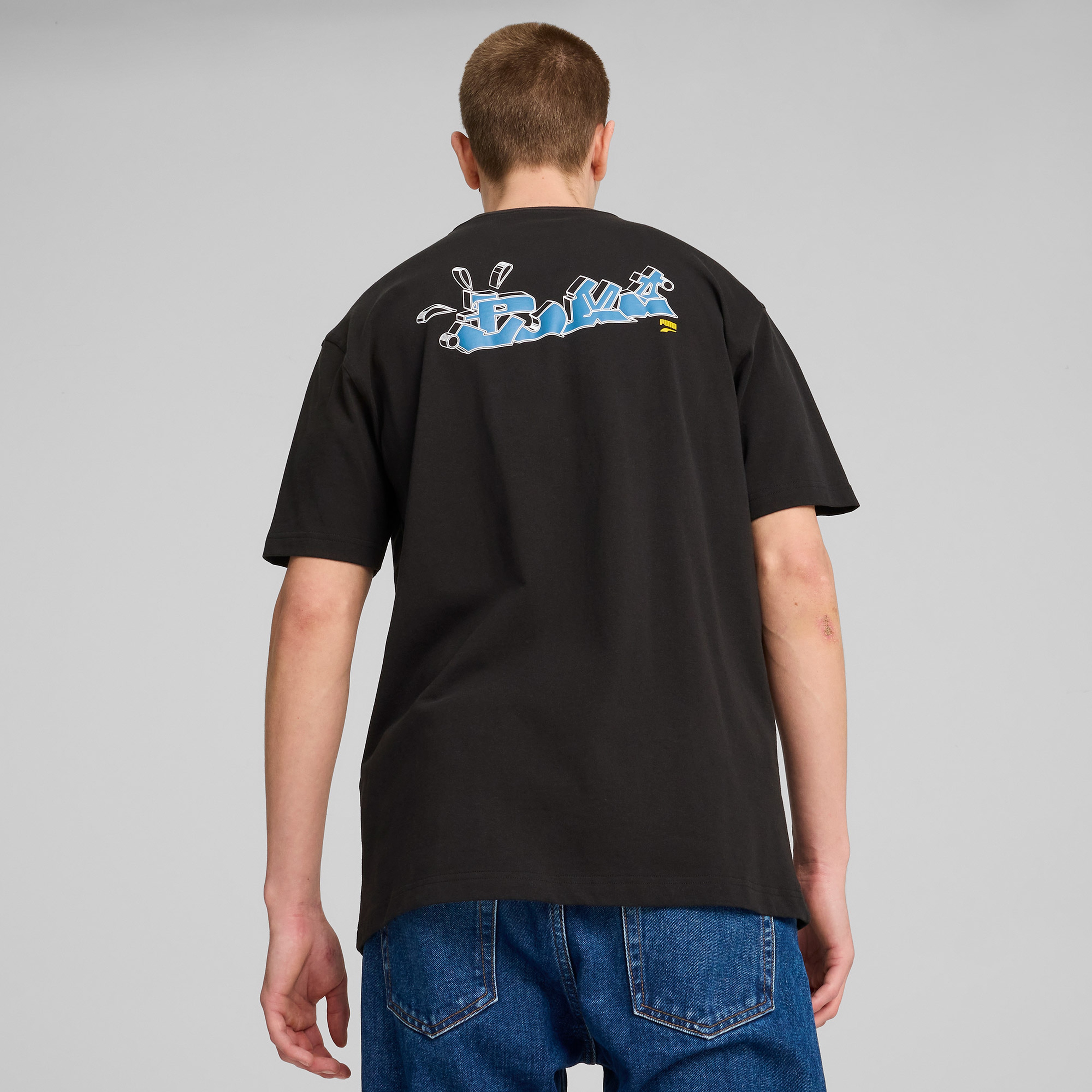 Puma Erkek Siyah T-Shirt