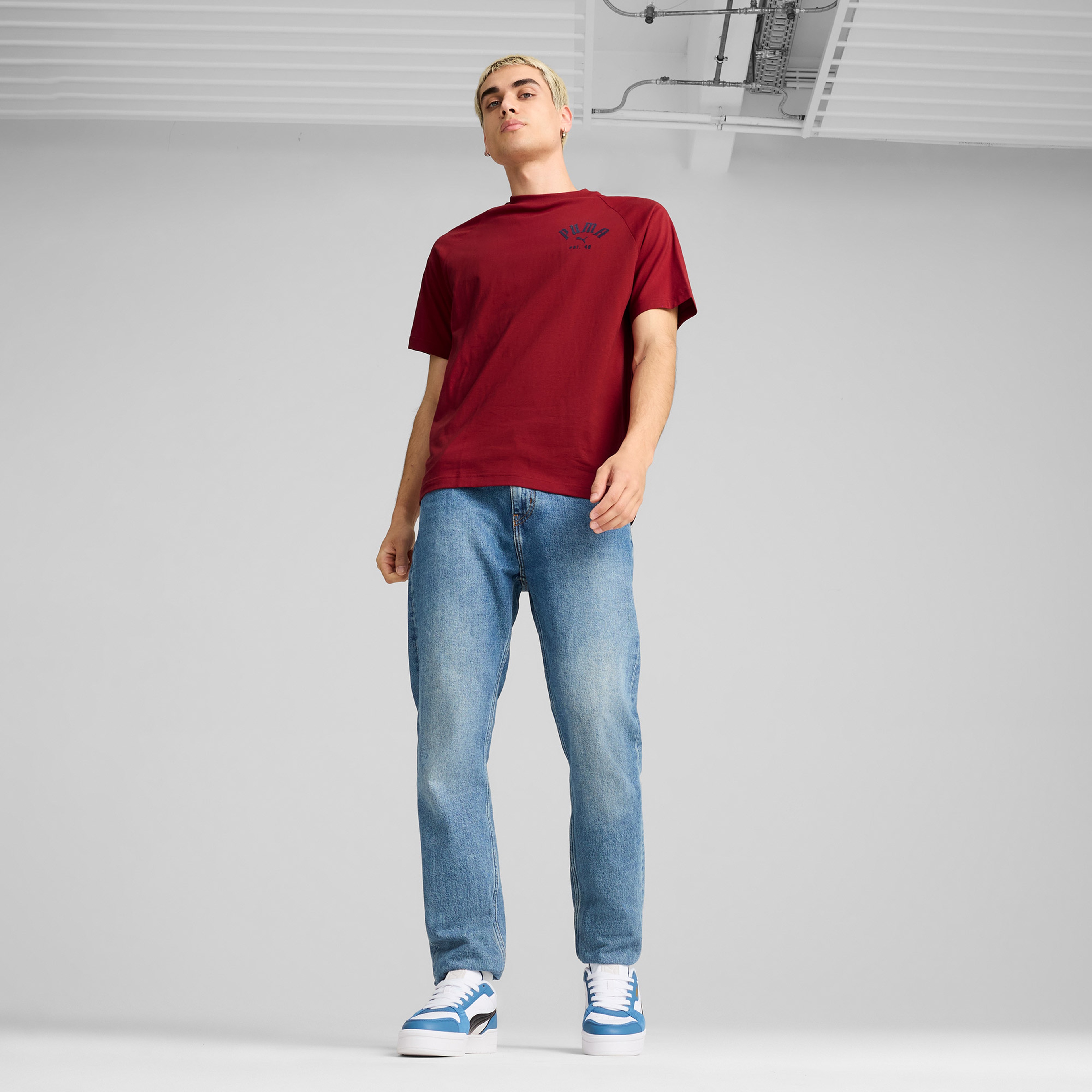 Puma Erkek Kırmızı T-Shirt