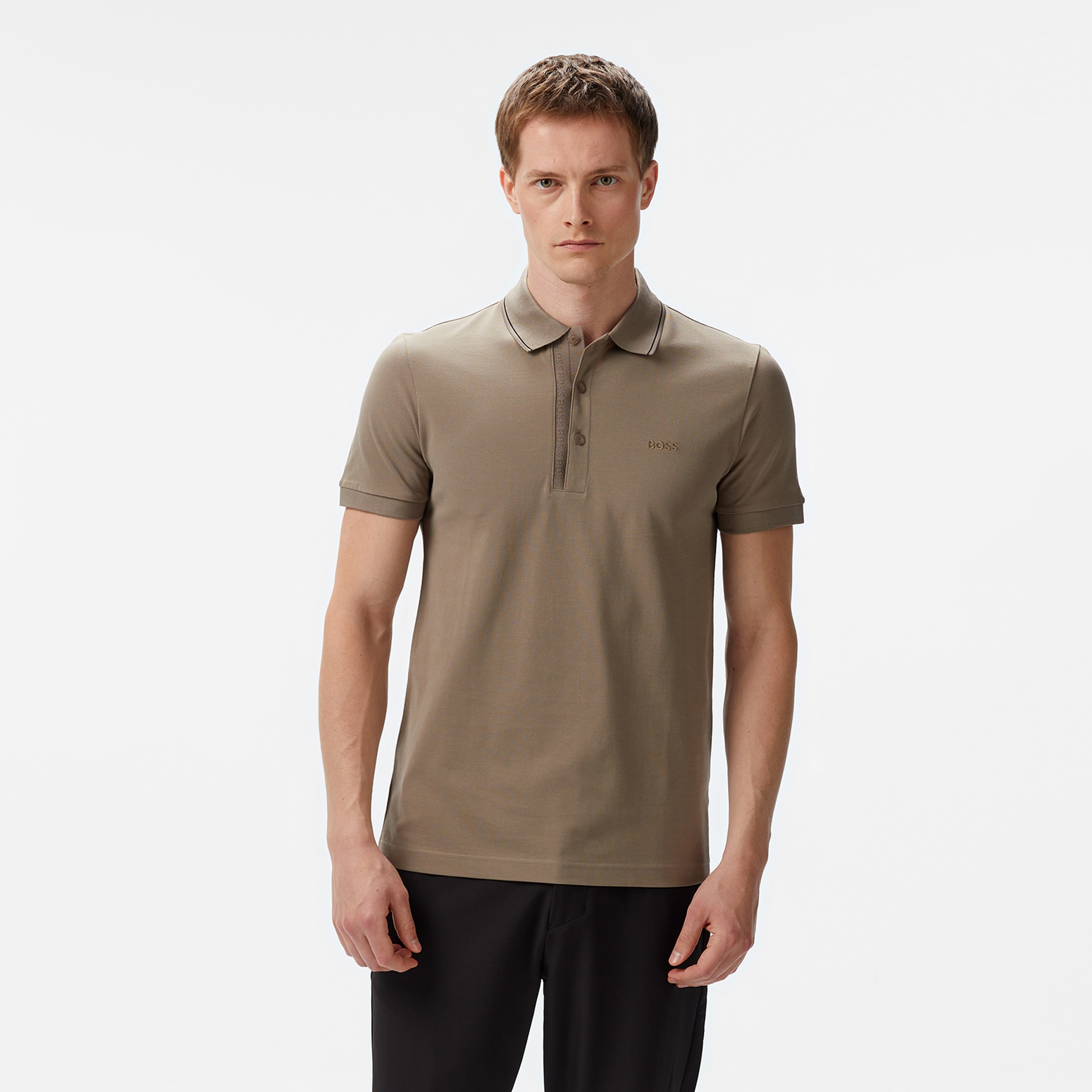 Boss Paule 4 Erkek Yeşil Polo