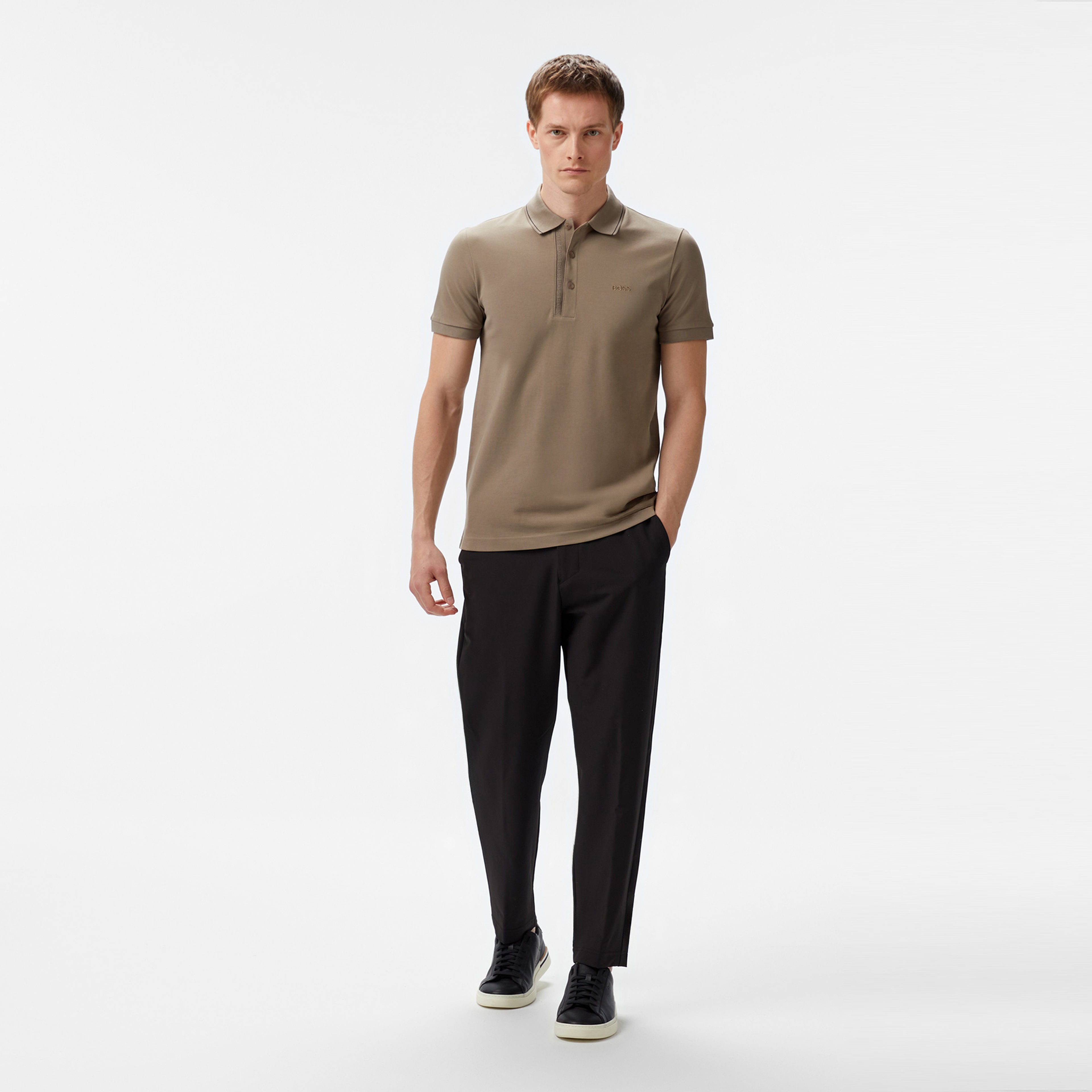 Boss Paule 4 Erkek Yeşil Polo