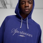 Puma Classics+ Relaxed Erkek Lacivert Sweatshirt