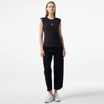 Calvin Klein Jeans Woven Label Loose Muscle Kadın Siyah T-Shirt