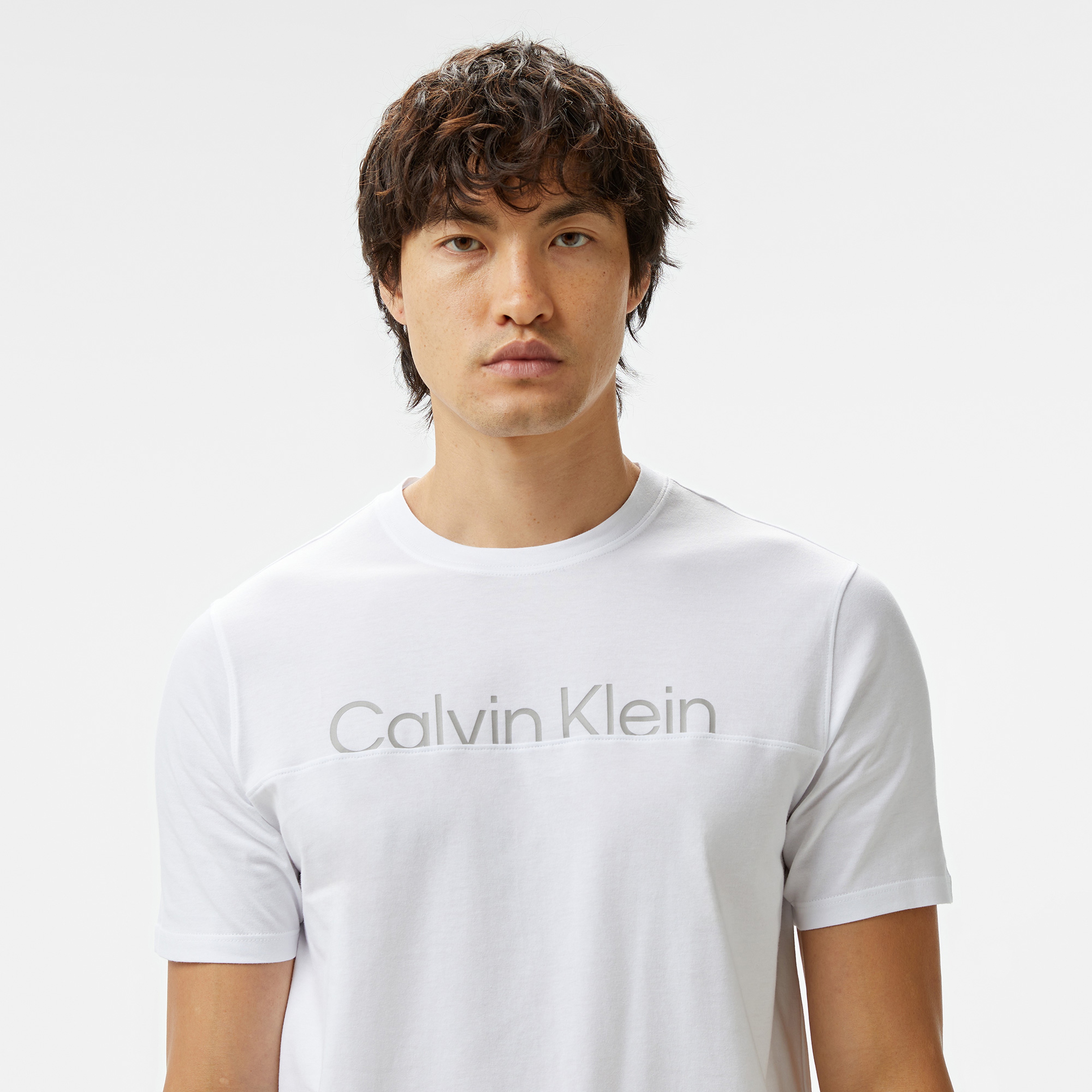 Calvin Klein Graphic Erkek Beyaz T-Shirt