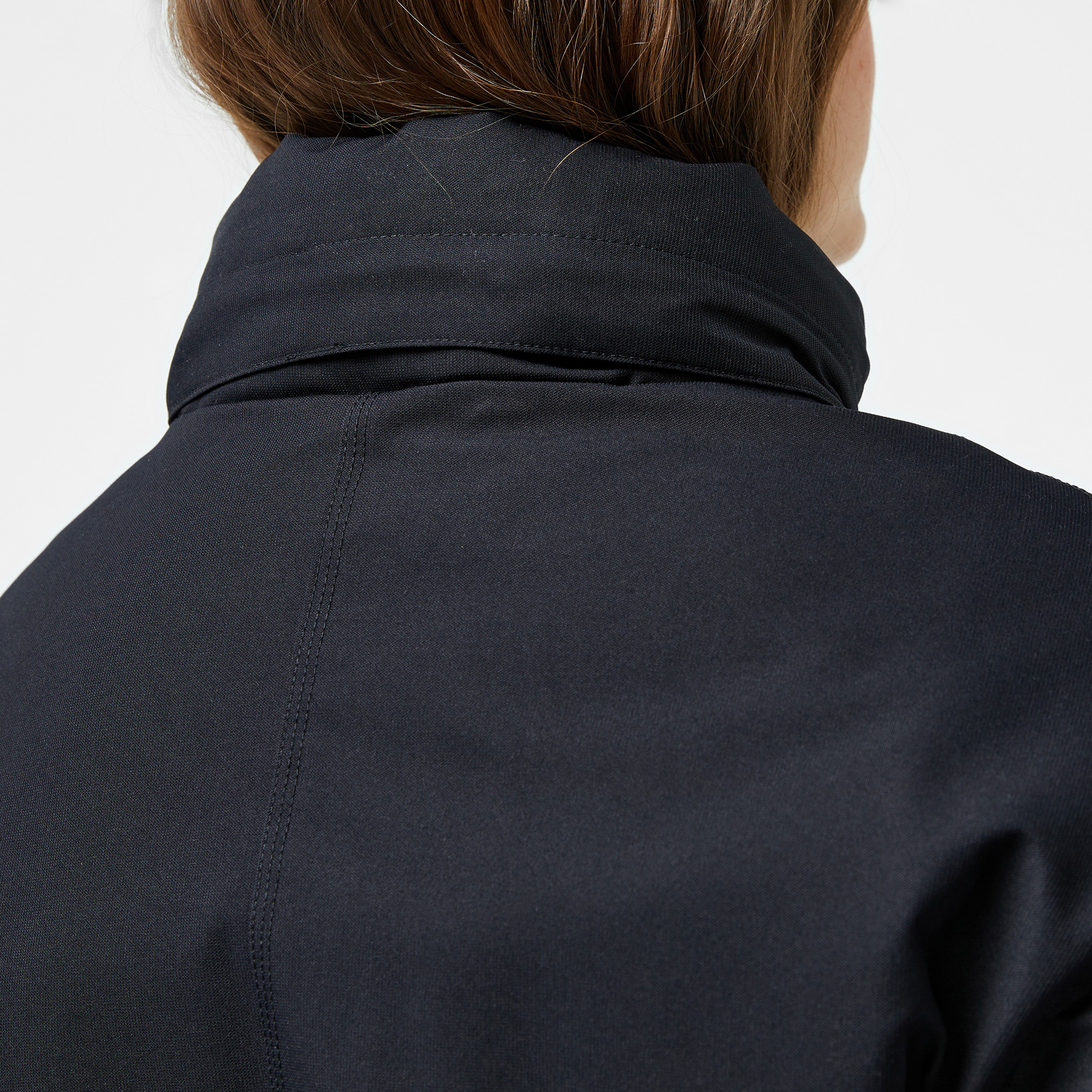 Calvin Klein Padded Cropped Kadın Siyah Ceket