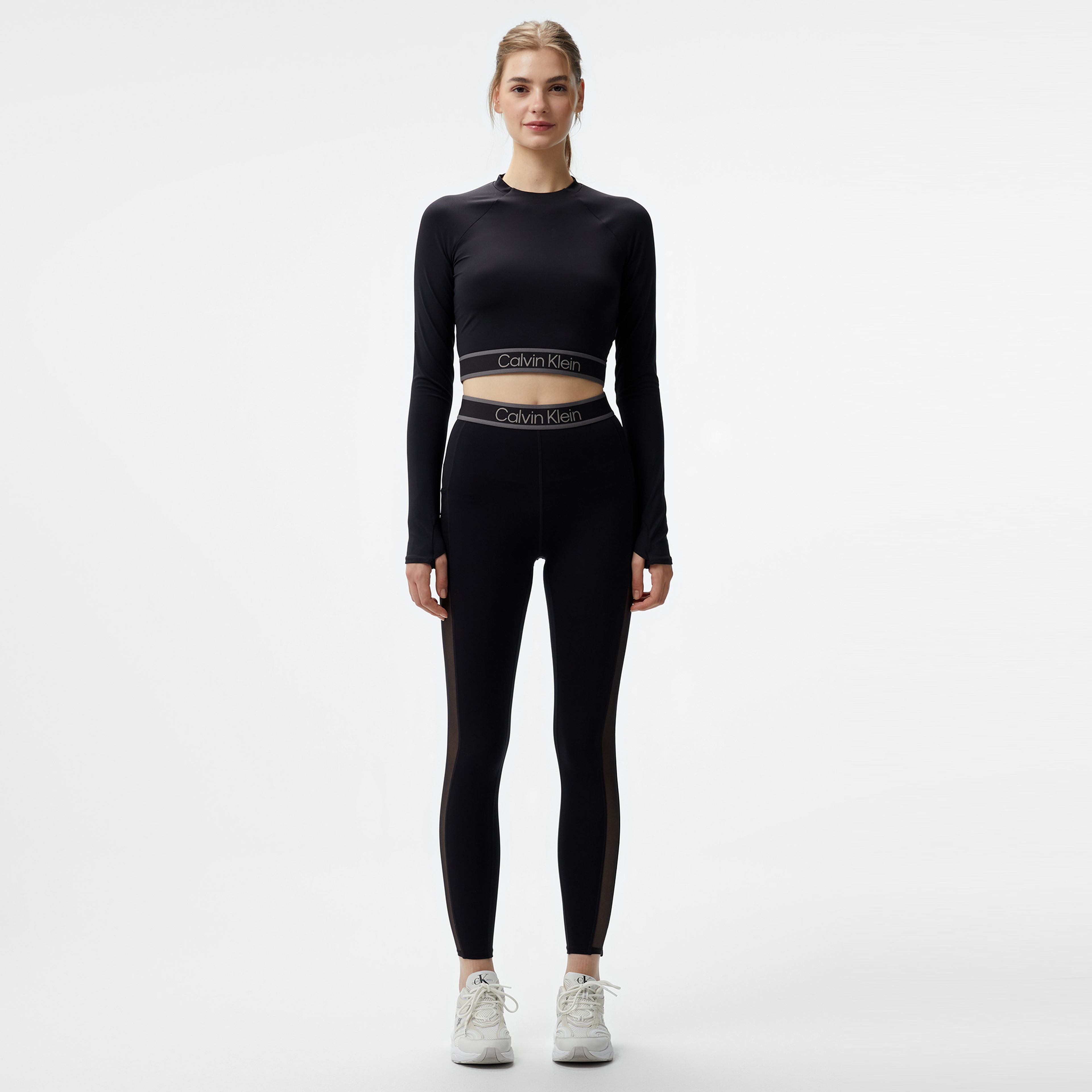 Calvin Klein Kadın Siyah Tayt