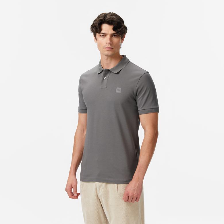 Boss Erkek Gri Polo