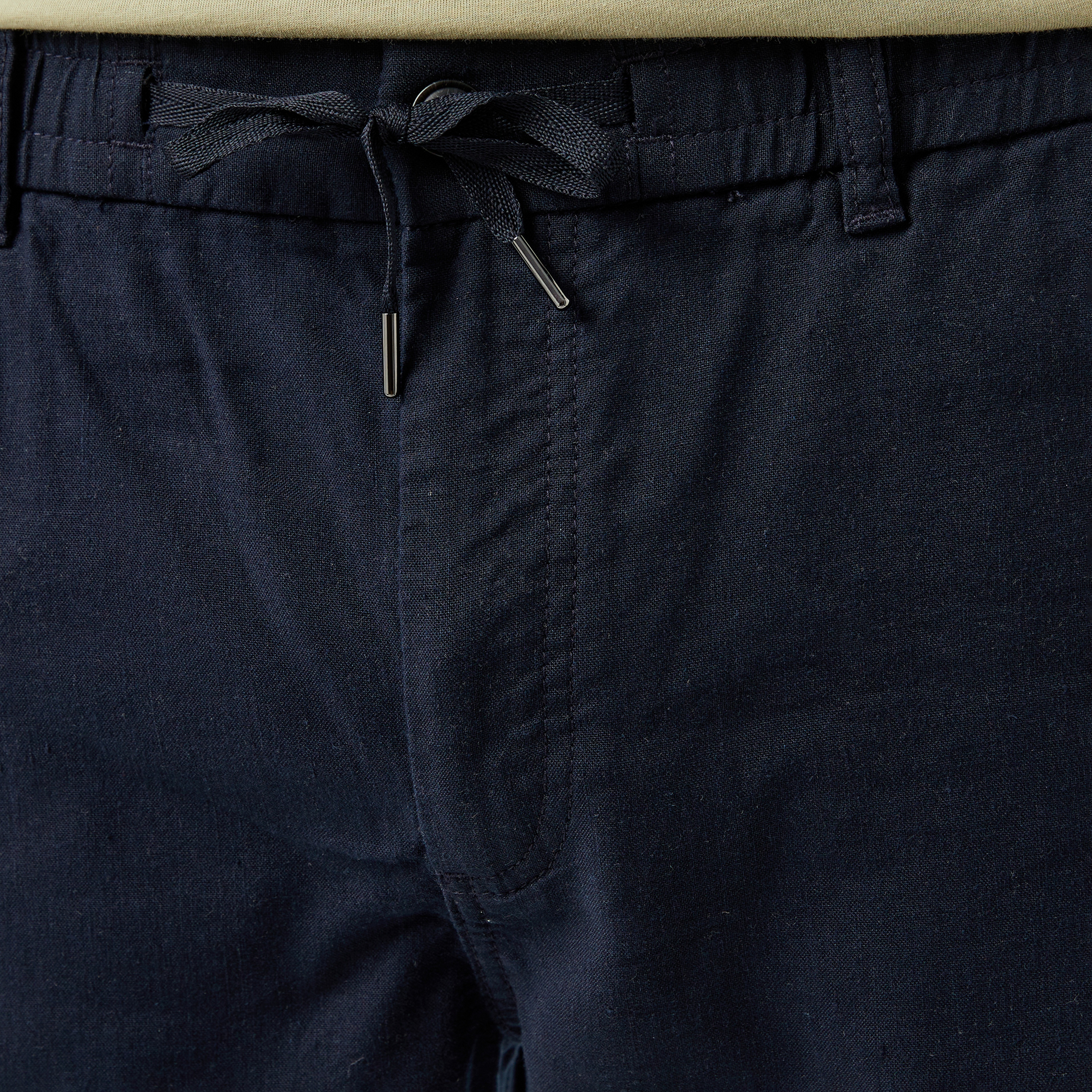 BOSS Chino Tapered DS Erkek Koyu Mavi Şort