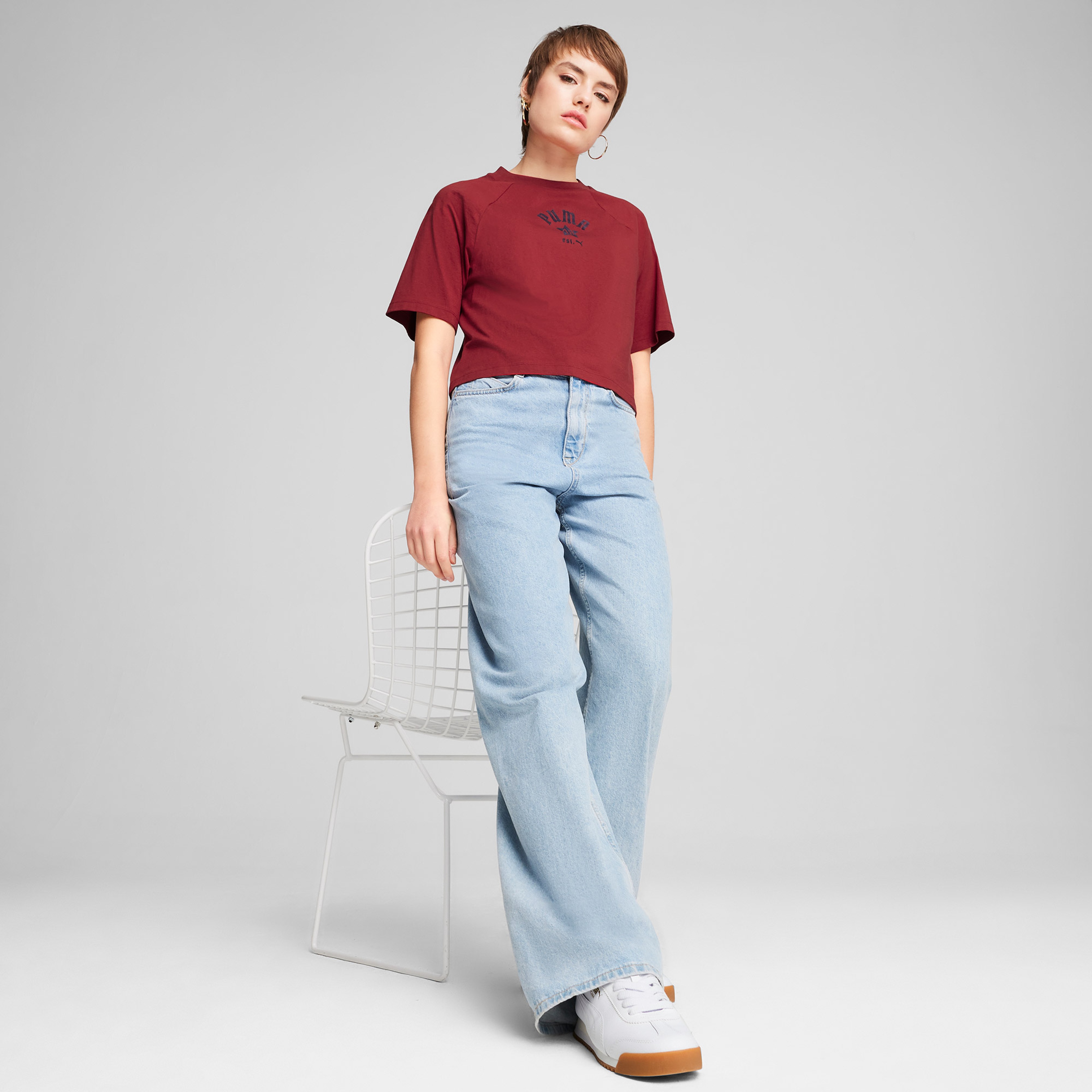 Puma Kadın Kırmızı T-Shirt