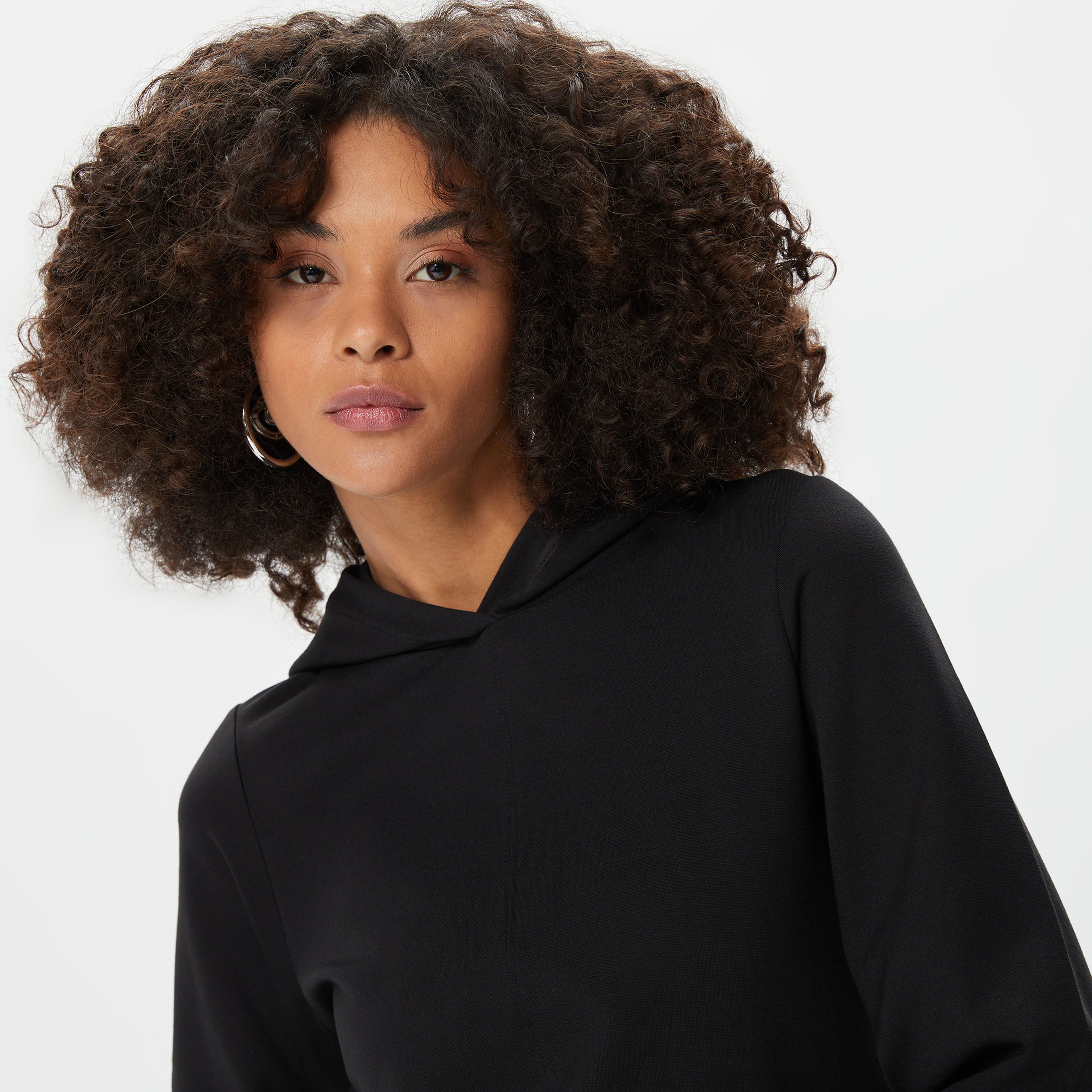 Calvin Klein Tape Milano Siyah Kadın Sweatshirt