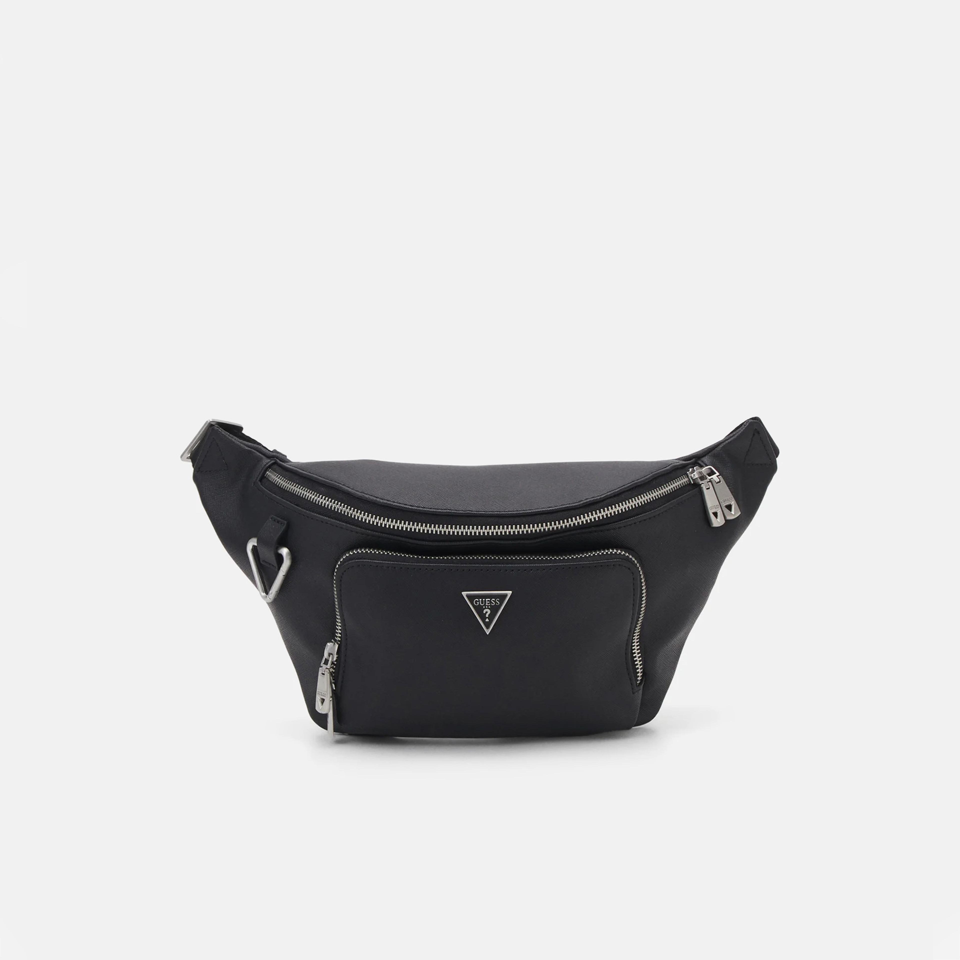 Guess Milano Mini Erkek Siyah Bel Çantası