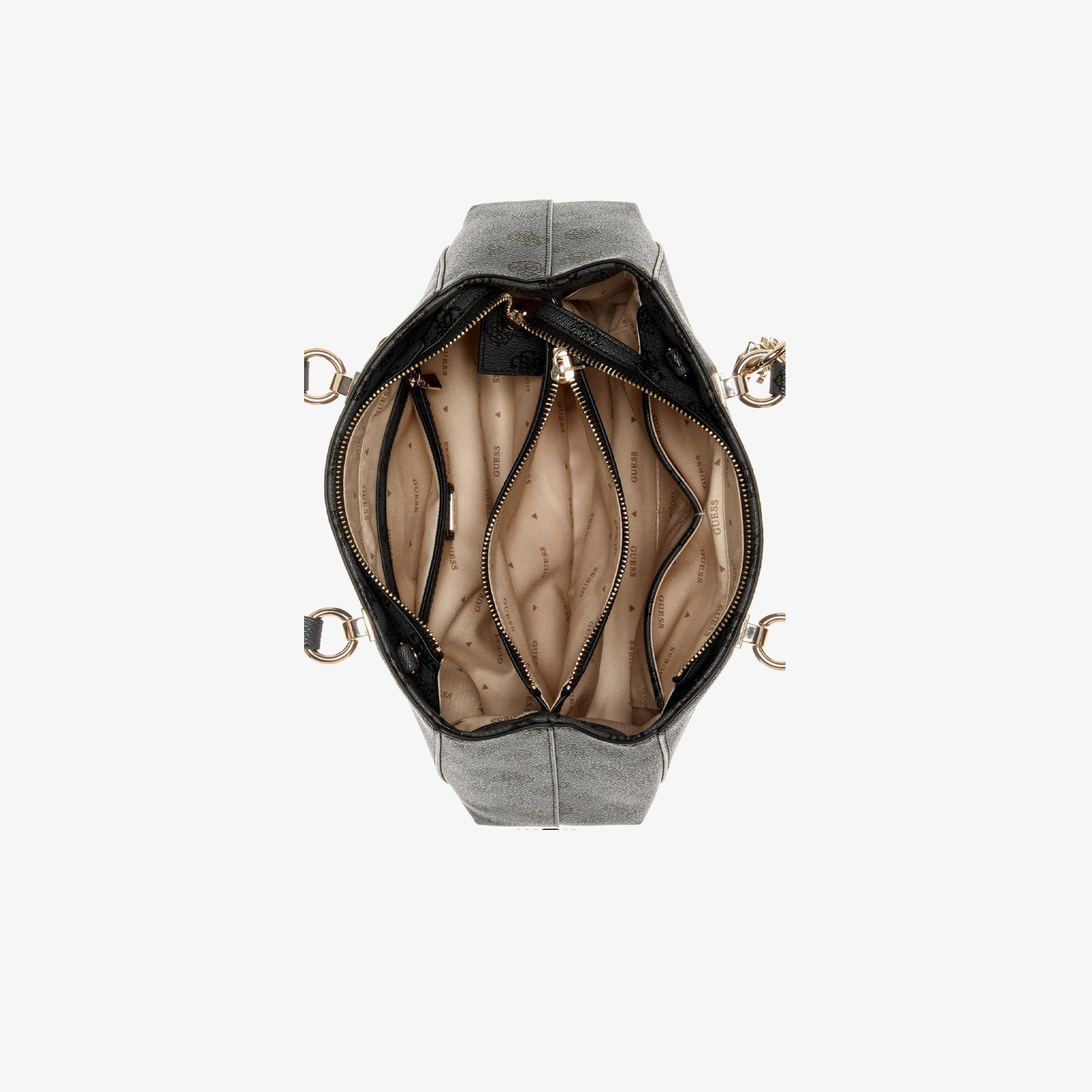 Guess Deesa Logovrtible 53060 Kadın Antrasit El Çantası