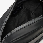 Tommy Hilfiger Monotype Reporter Erkek Siyah Omuz Çantası